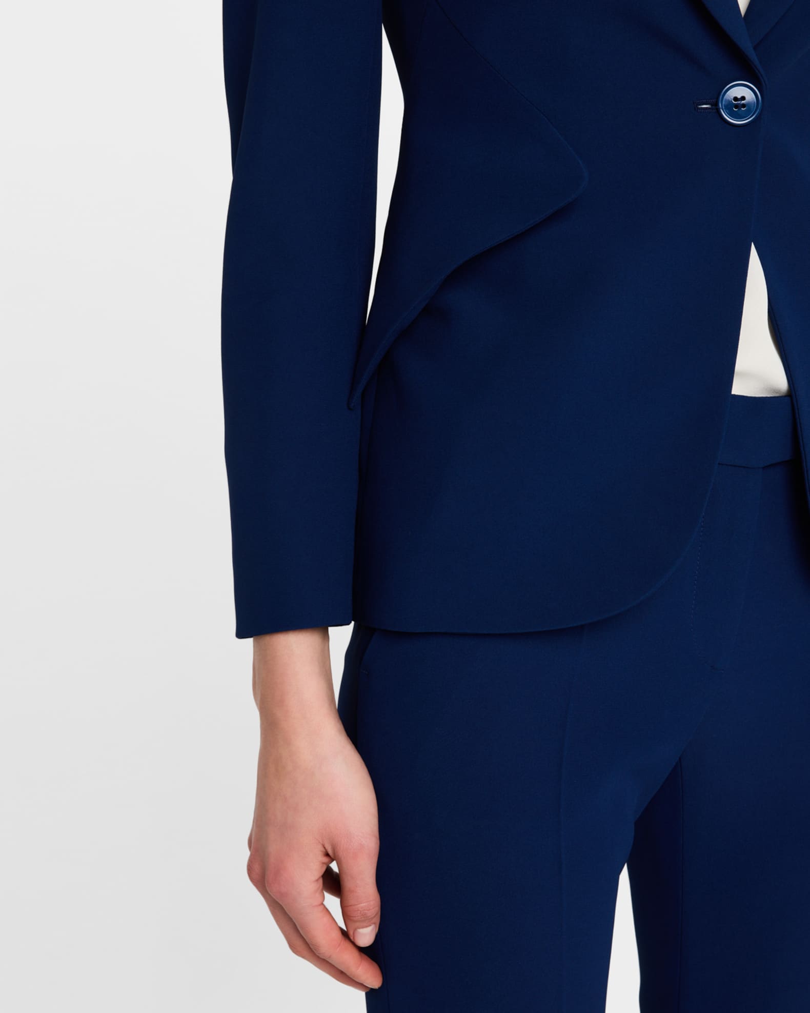 ジャケット MCQUEEN Single-breasted blazer McQueen Striped Single-Breasted Blazer Jacket | Neiman Marcus