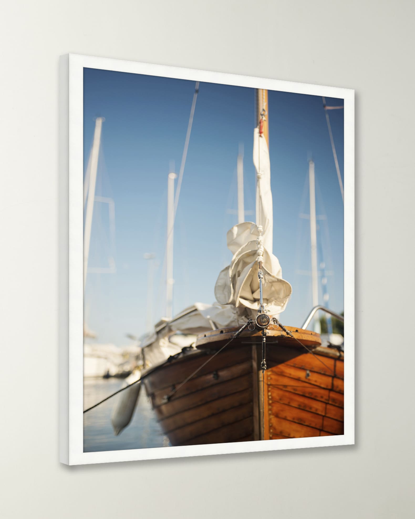 "Setting for Sail" Framed Giclee 1