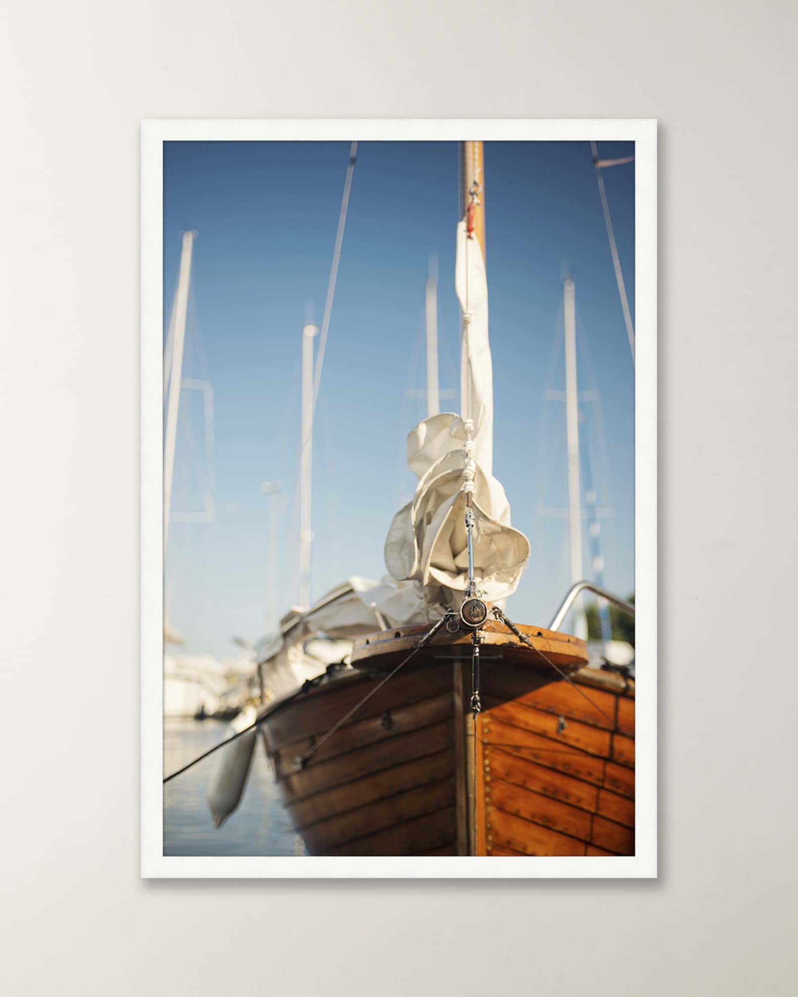 "Setting for Sail" Framed Giclee 0