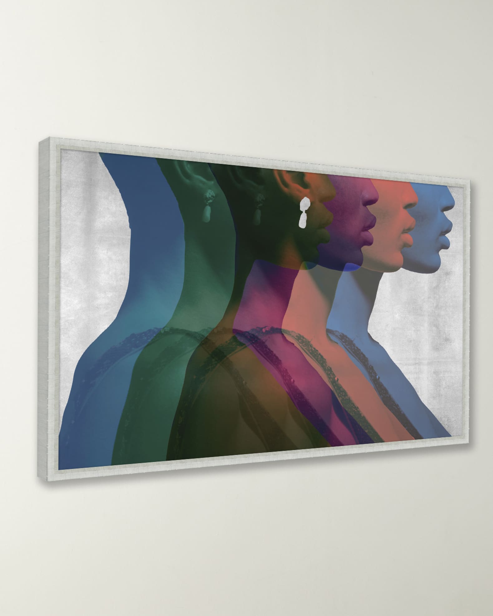 "Her Silver Earring" Framed Giclee 1