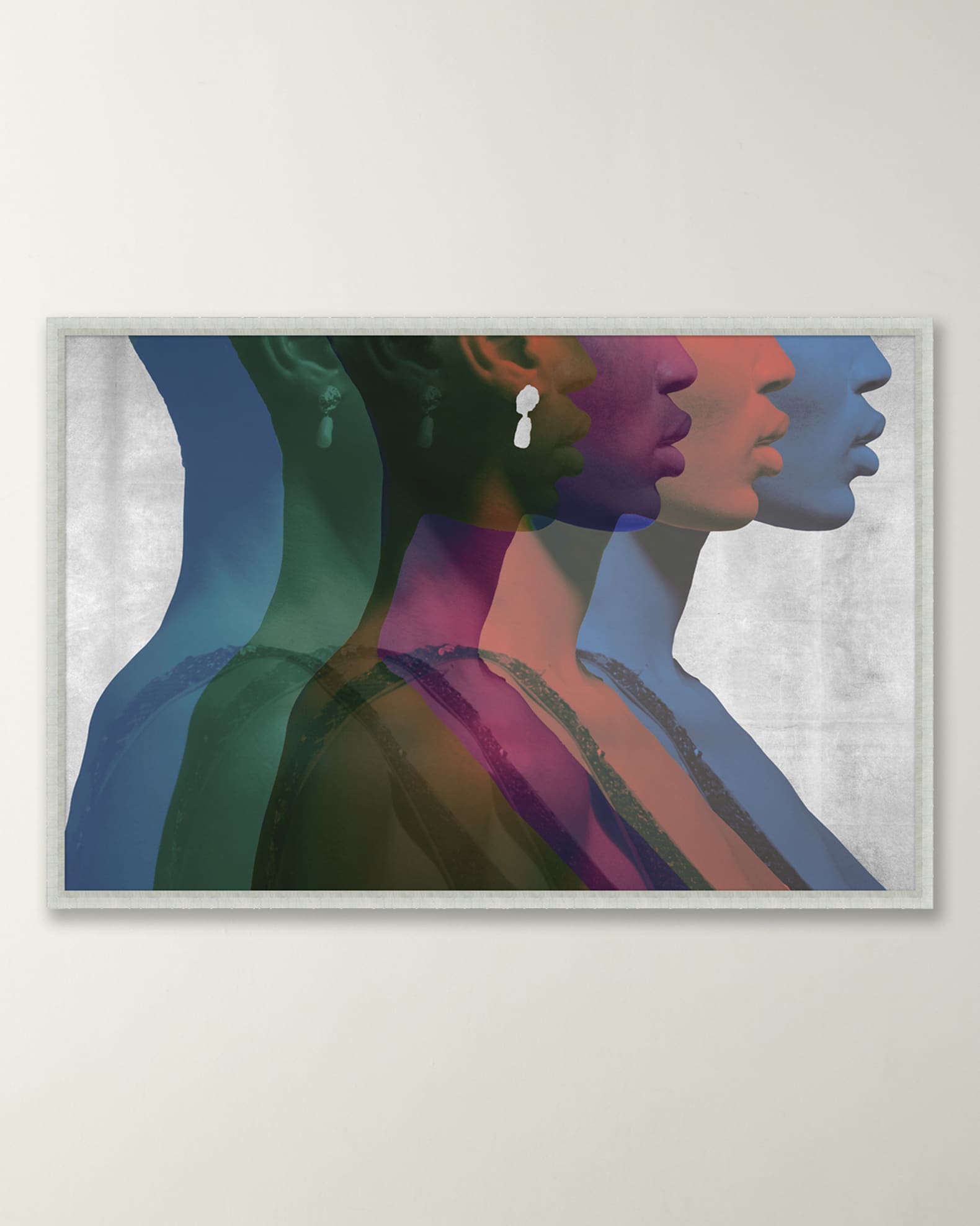 "Her Silver Earring" Framed Giclee 0