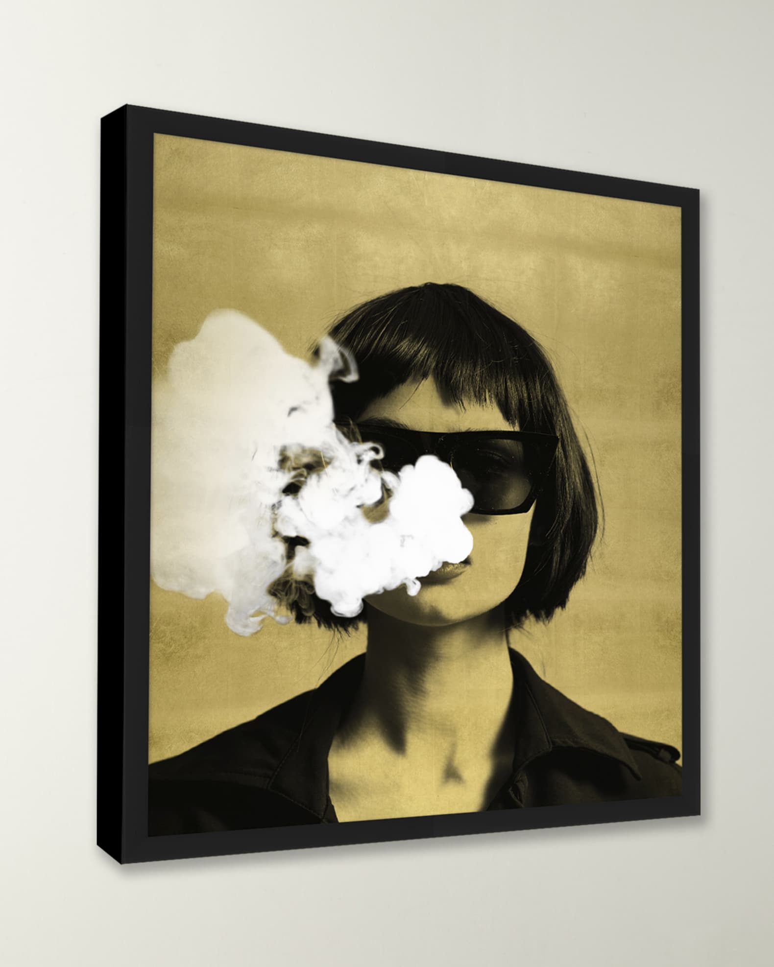 "Blowing Smoke" Framed Giclee 1
