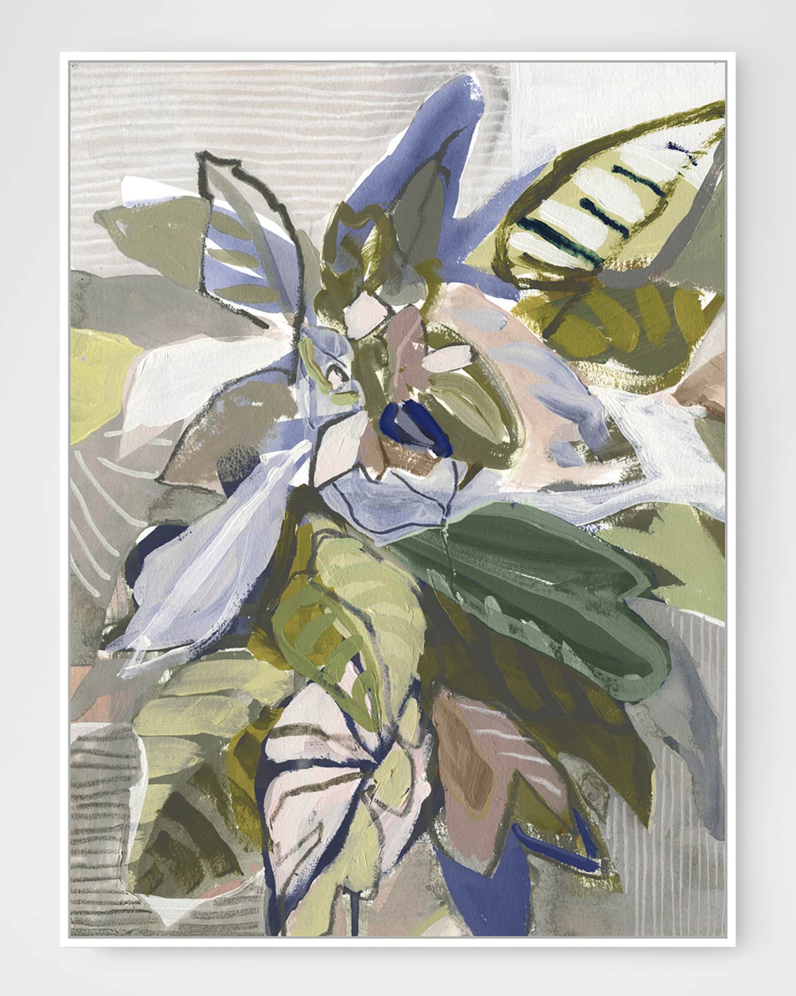 "House Plant Study 1" Framed Giclee 0