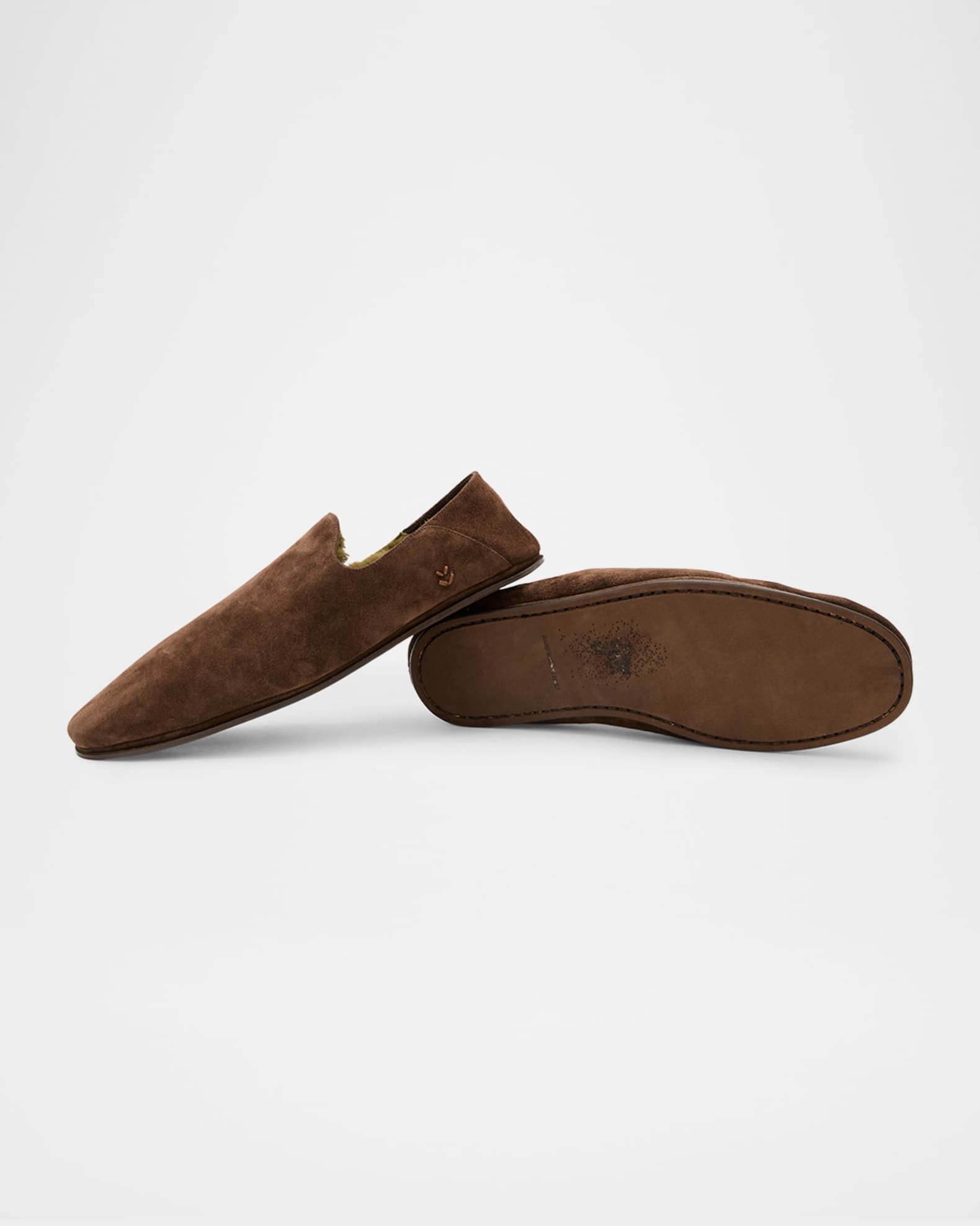 shearling lined moccasins