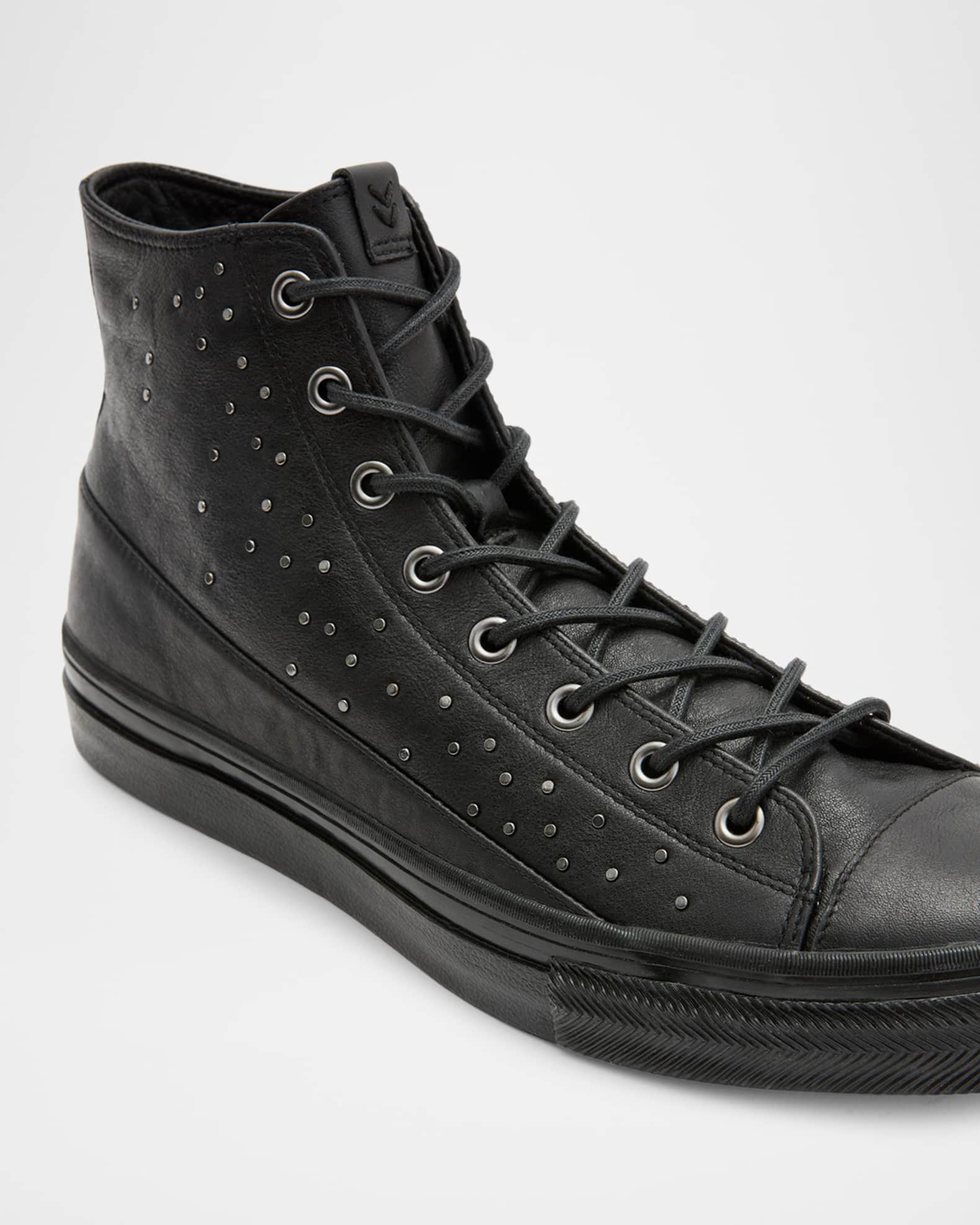 John varvatos leather sneakers hot sale