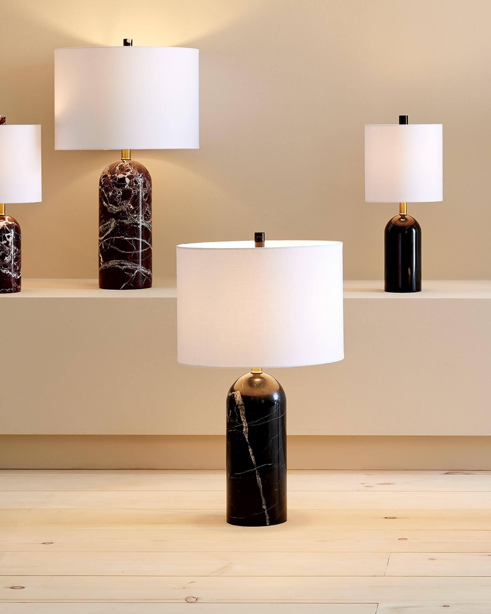 Global Views Callanish Marble Table Lamp, Large | Neiman Marcus