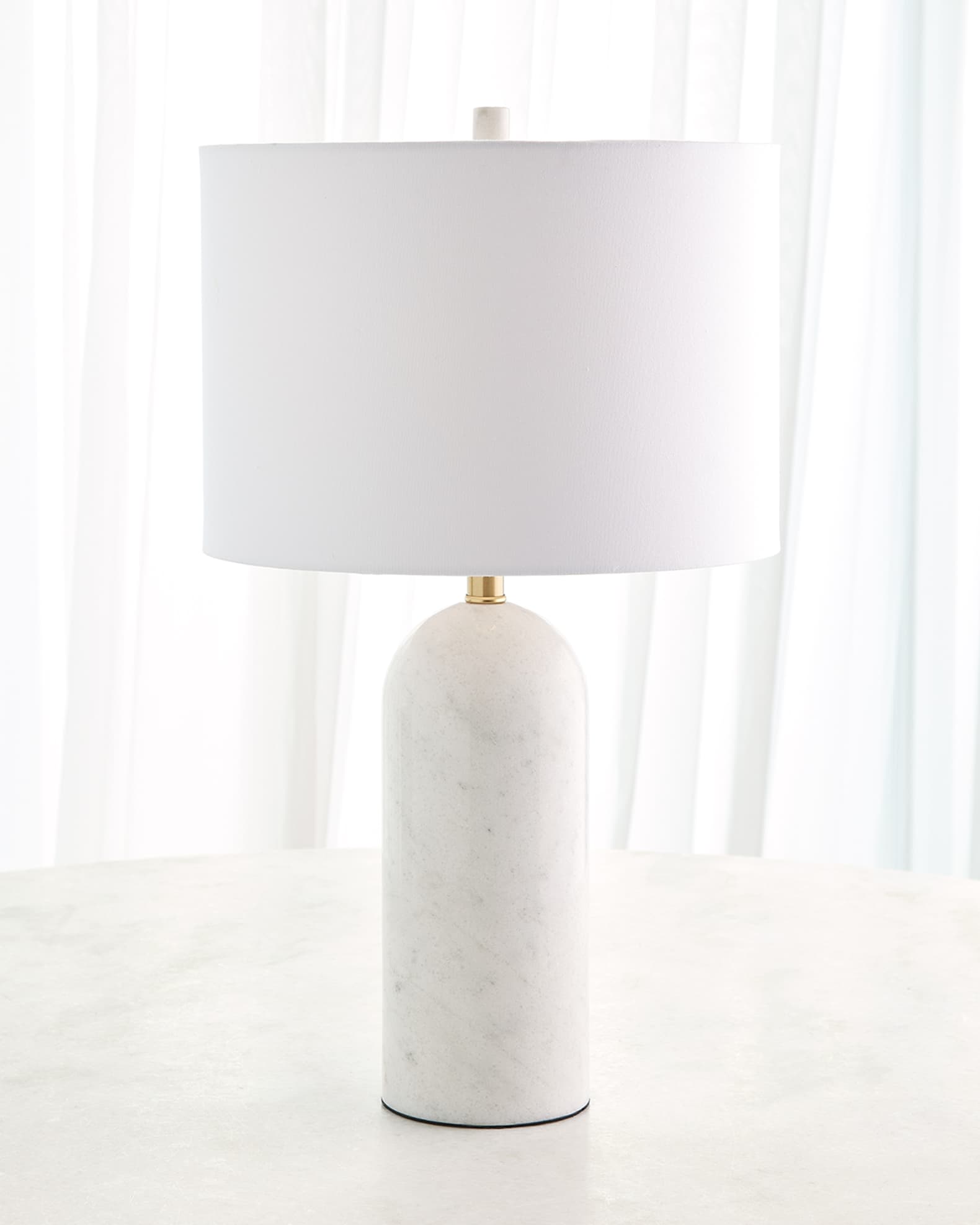 Callanish Marble Table Lamp, Large 0