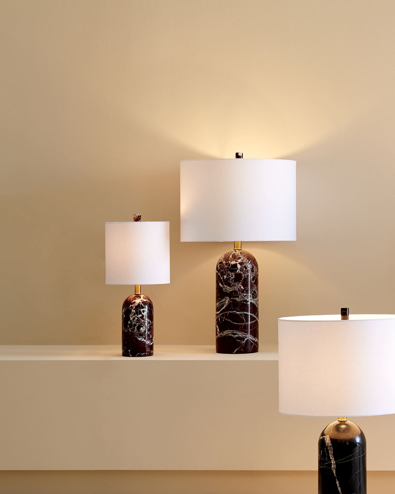 Large marble table lamp cheap
