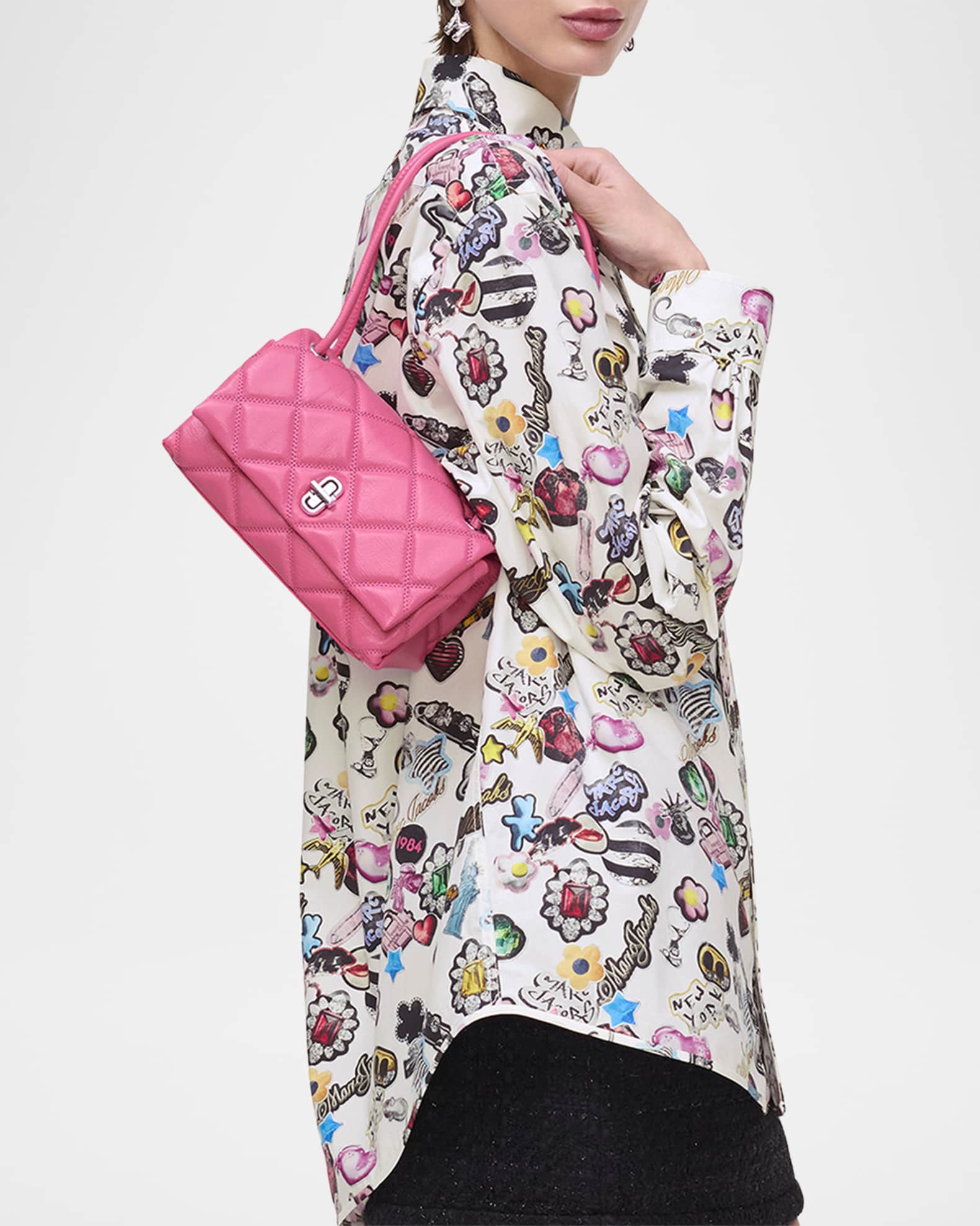 Marc Jacobs The Mini Dual Shoulder Bag | Neiman Marcus