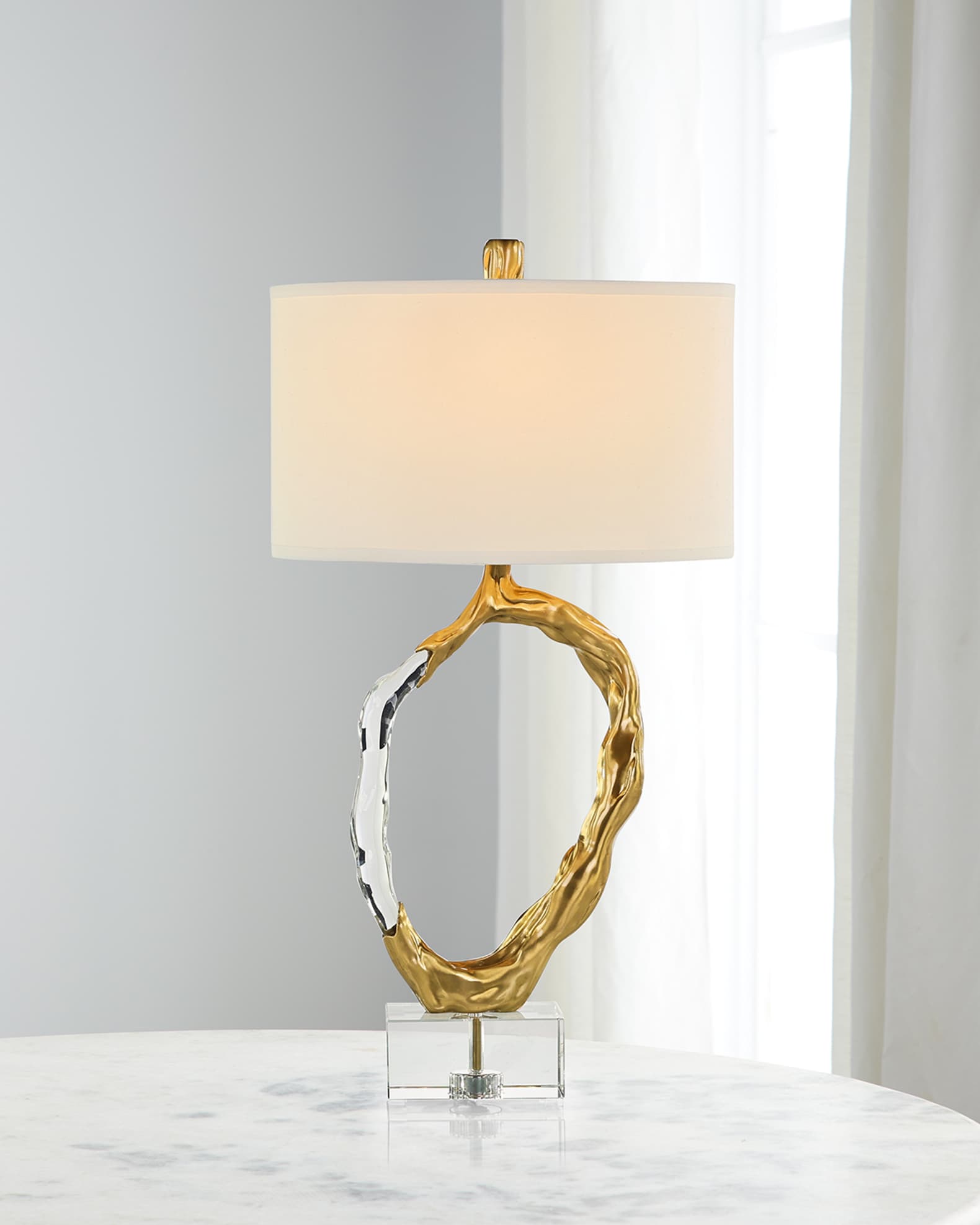 Metallic Ice 32.5" Table Lamp 1