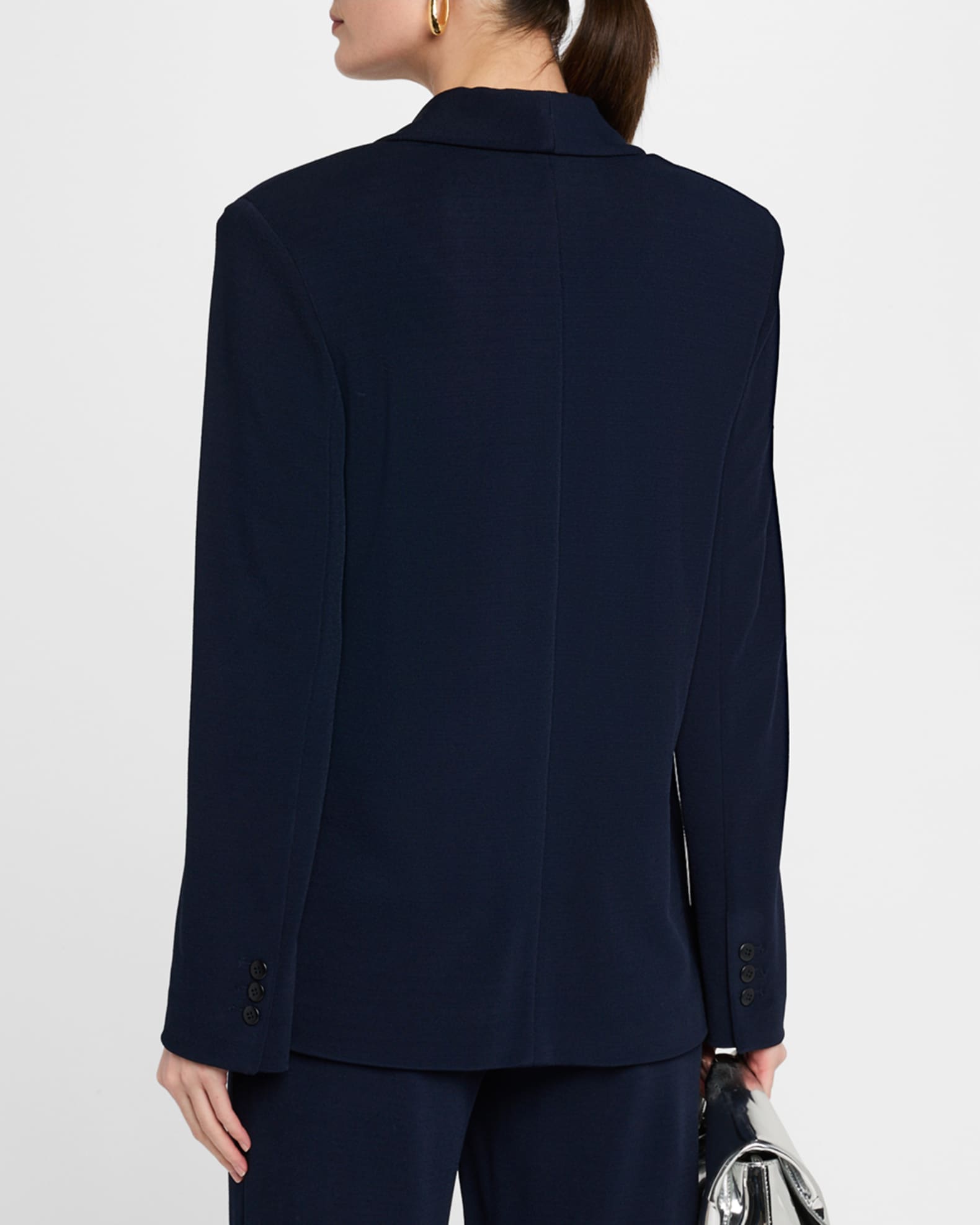 Emporio Armani Relaxed Double-Breasted Blazer | Neiman Marcus