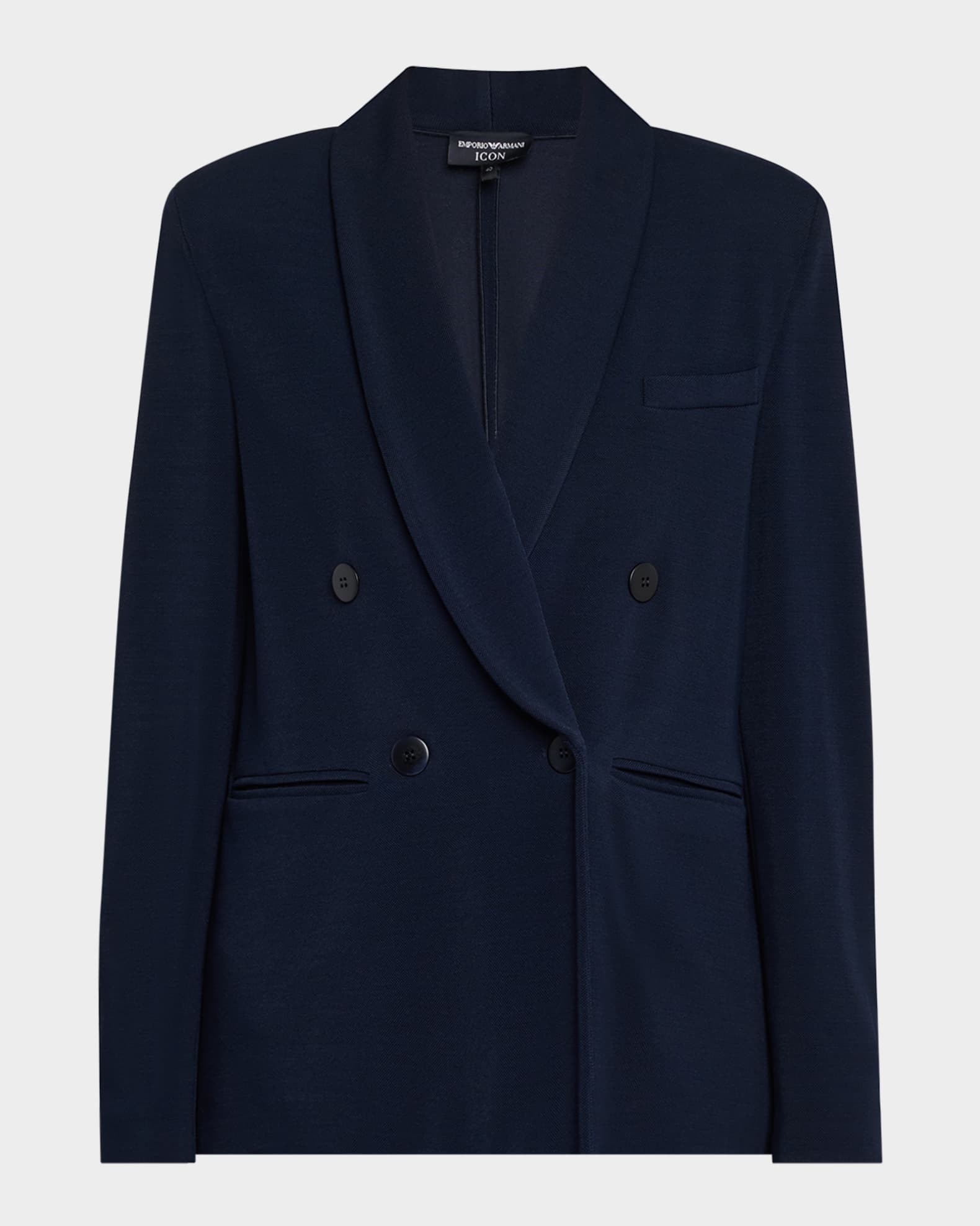 Relaxed Double-Breasted Blazer 0