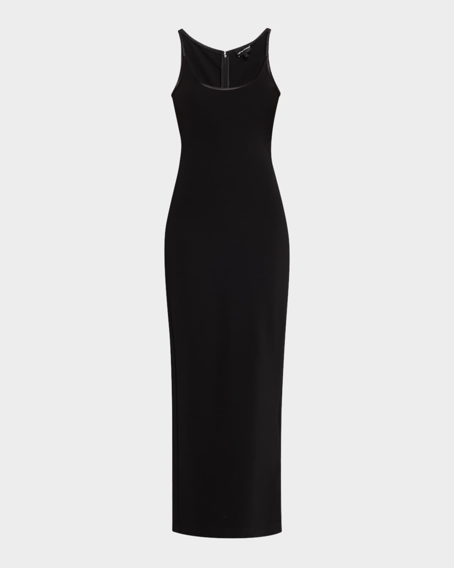 Sleeveless Scoop-Neck Bodycon Maxi Dress 0