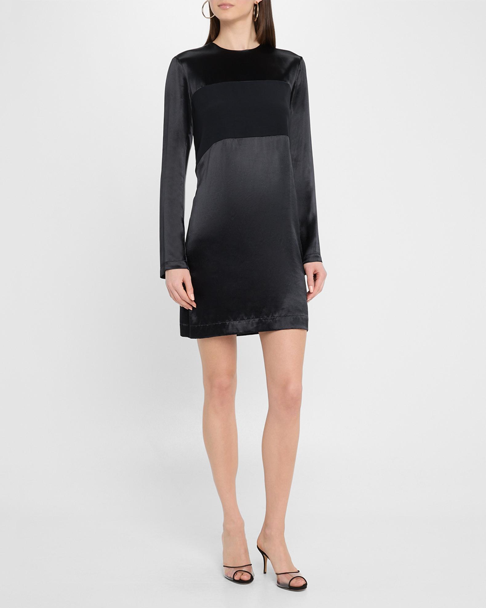 emporio armani short dress EMPORIO ARMANI Black Womens Short Dress