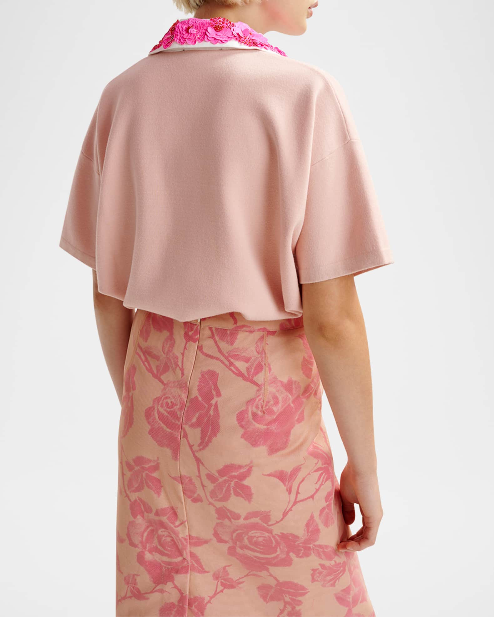 Hoiseau Embroidered Polo