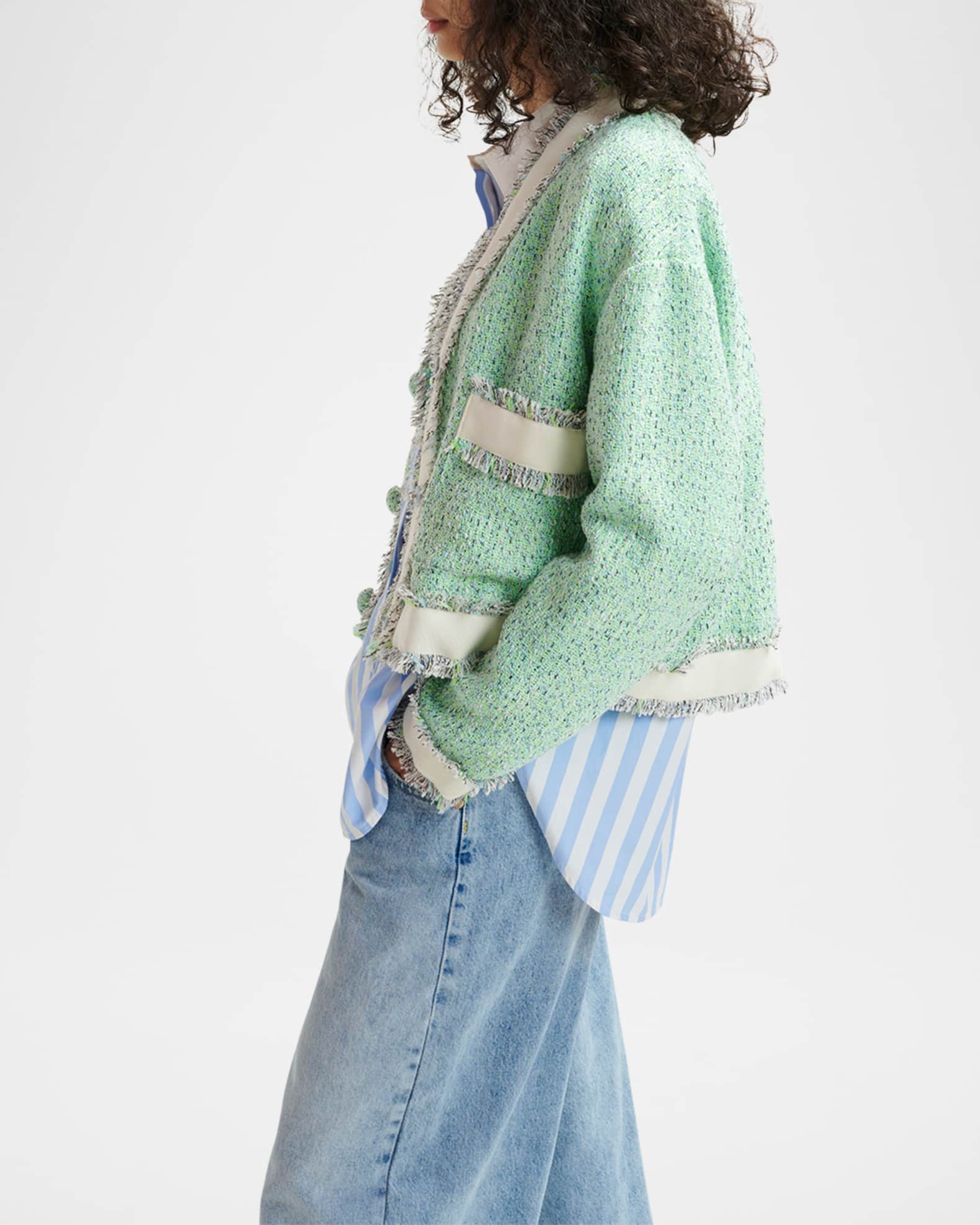 Hoola Cropped Fringe Jacket 
