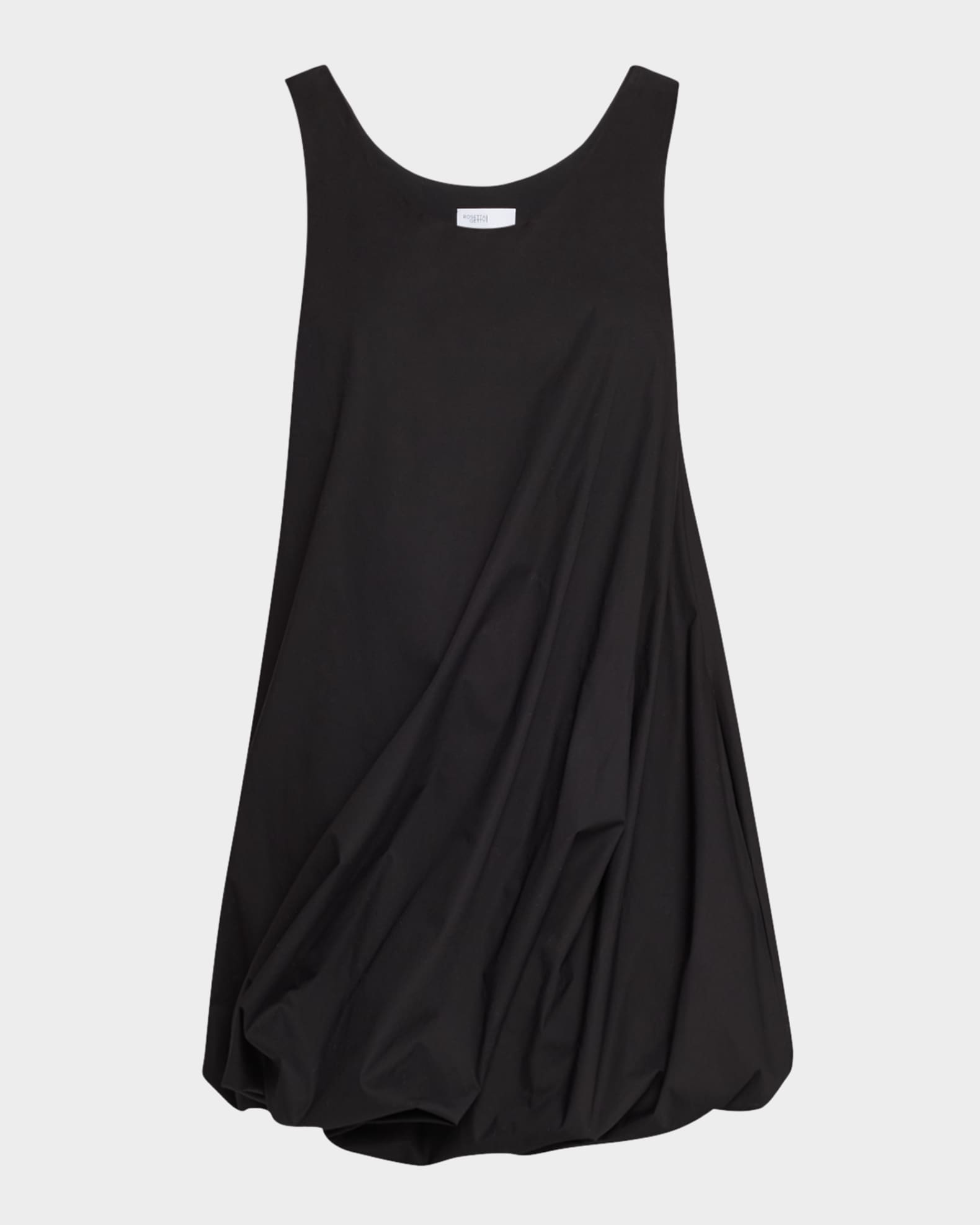 Twisted Bubble-Hem Mini Tank Dress 0