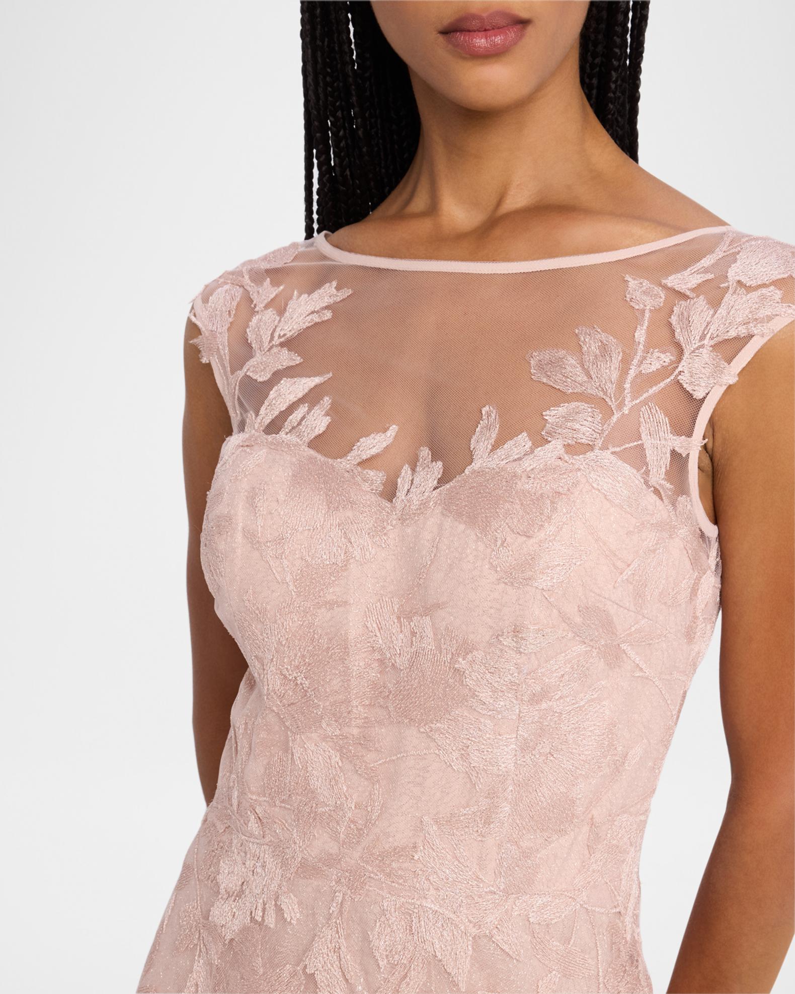 Bustier Corset En Soie Noire Teri Jon Rickie Freeman | Taille 2, Neuf Avec étiquettes - Sans Manches