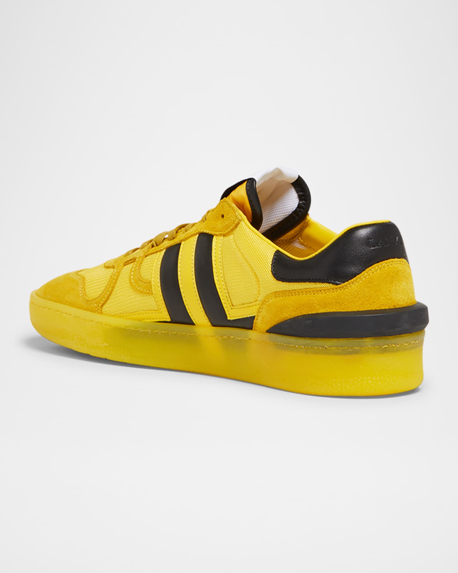 Men's Clay Leather and Mesh Low-Top Sneakers 1
