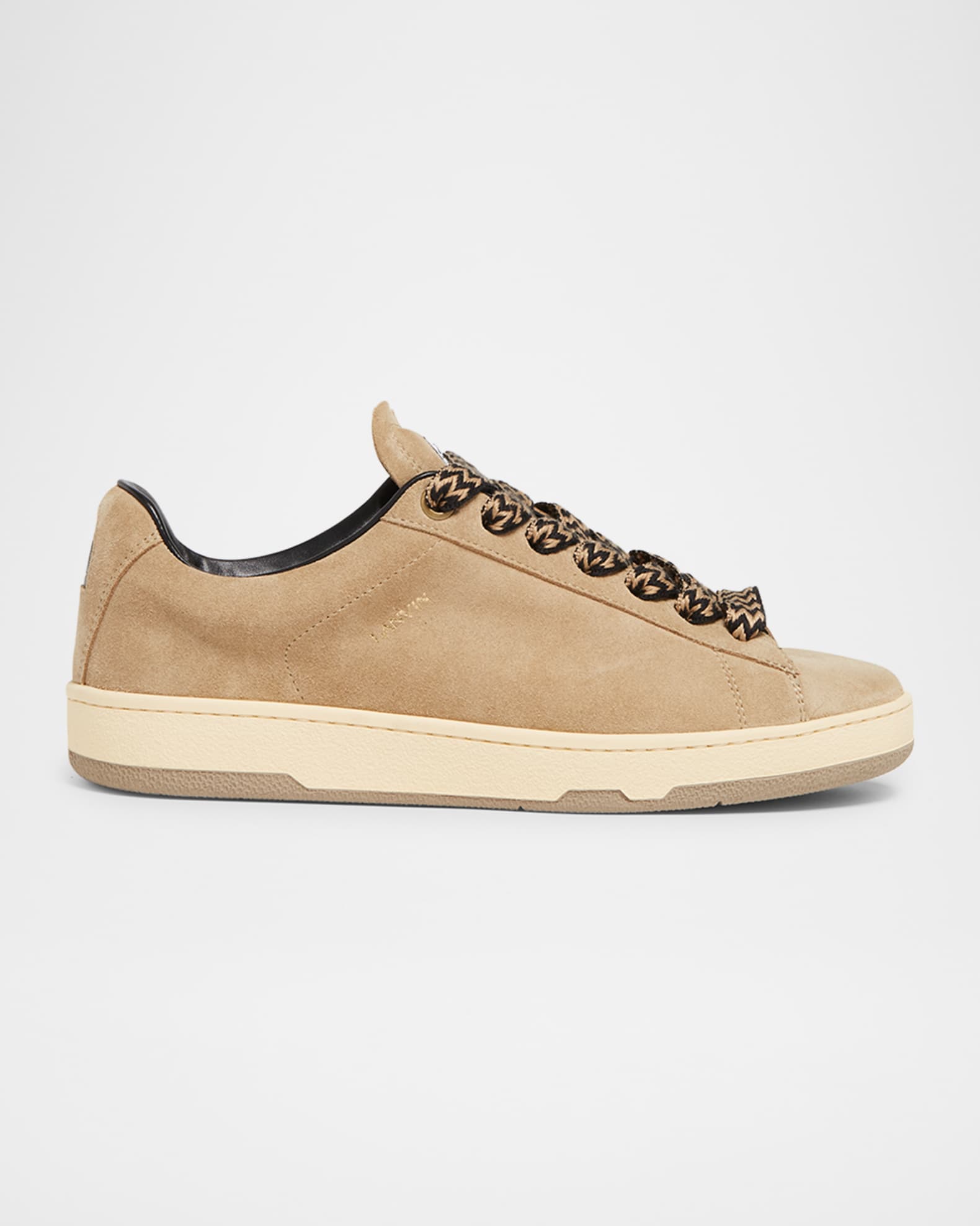 Men's Curb Lite Leather Low-Top Sneakers 0