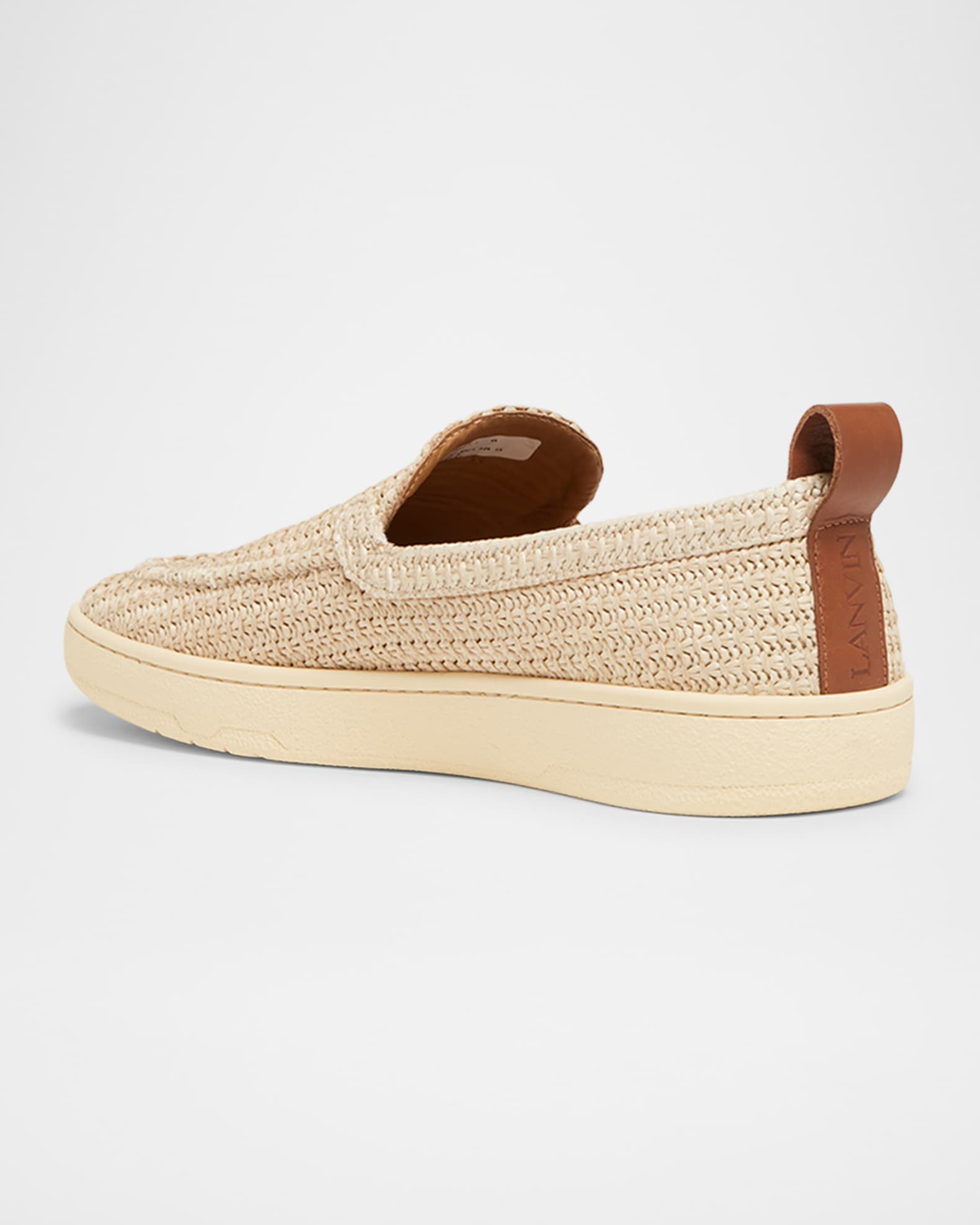 Men's Woven Raffia Loafers 1