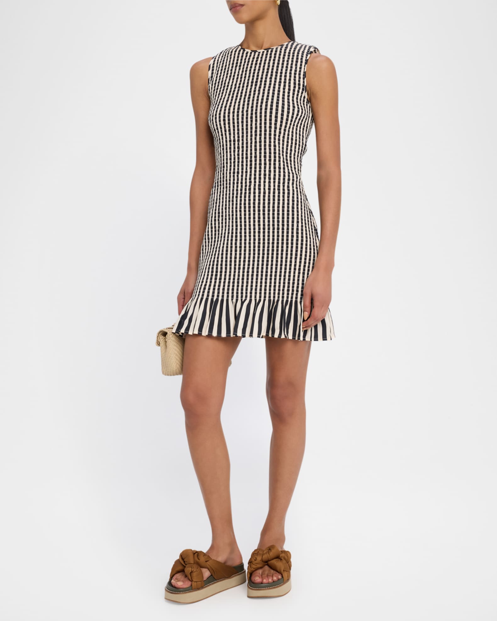 Belle Smocked Mini Dress 1