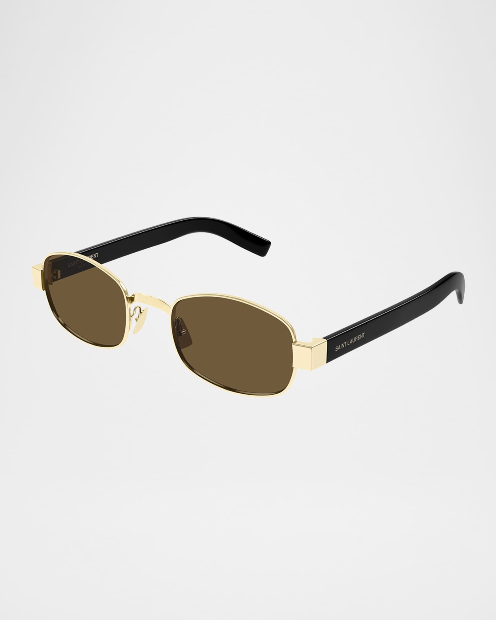 Saint Laurent Unisex Round Metal Sunglasses | Neiman Marcus