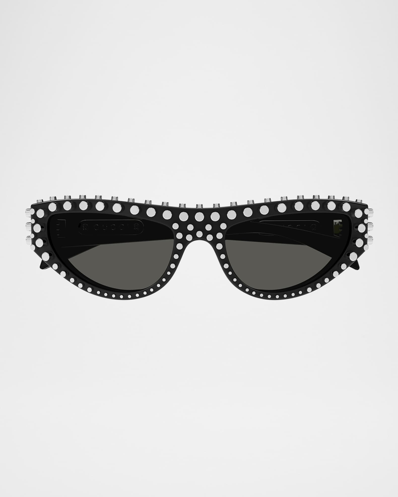 Cat-Eye Recycled Acetate Sunglasses 0