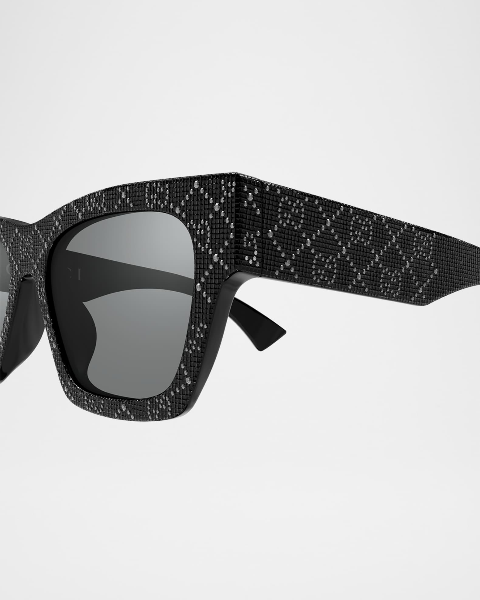 Rectangular Acetate Sunglasses 1