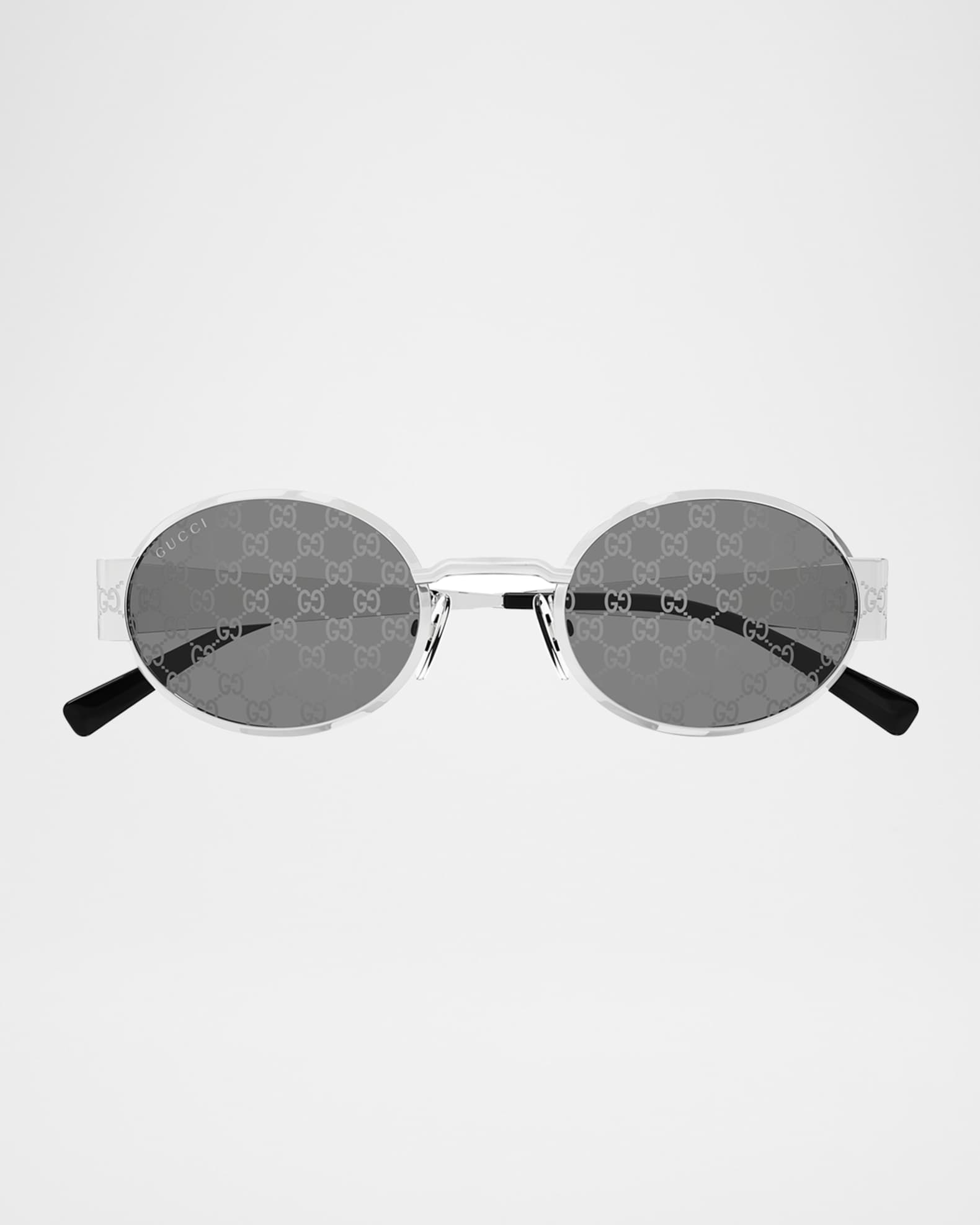 S♡m Gucci Monogram Round Sunglasses | Neiman Marcus
