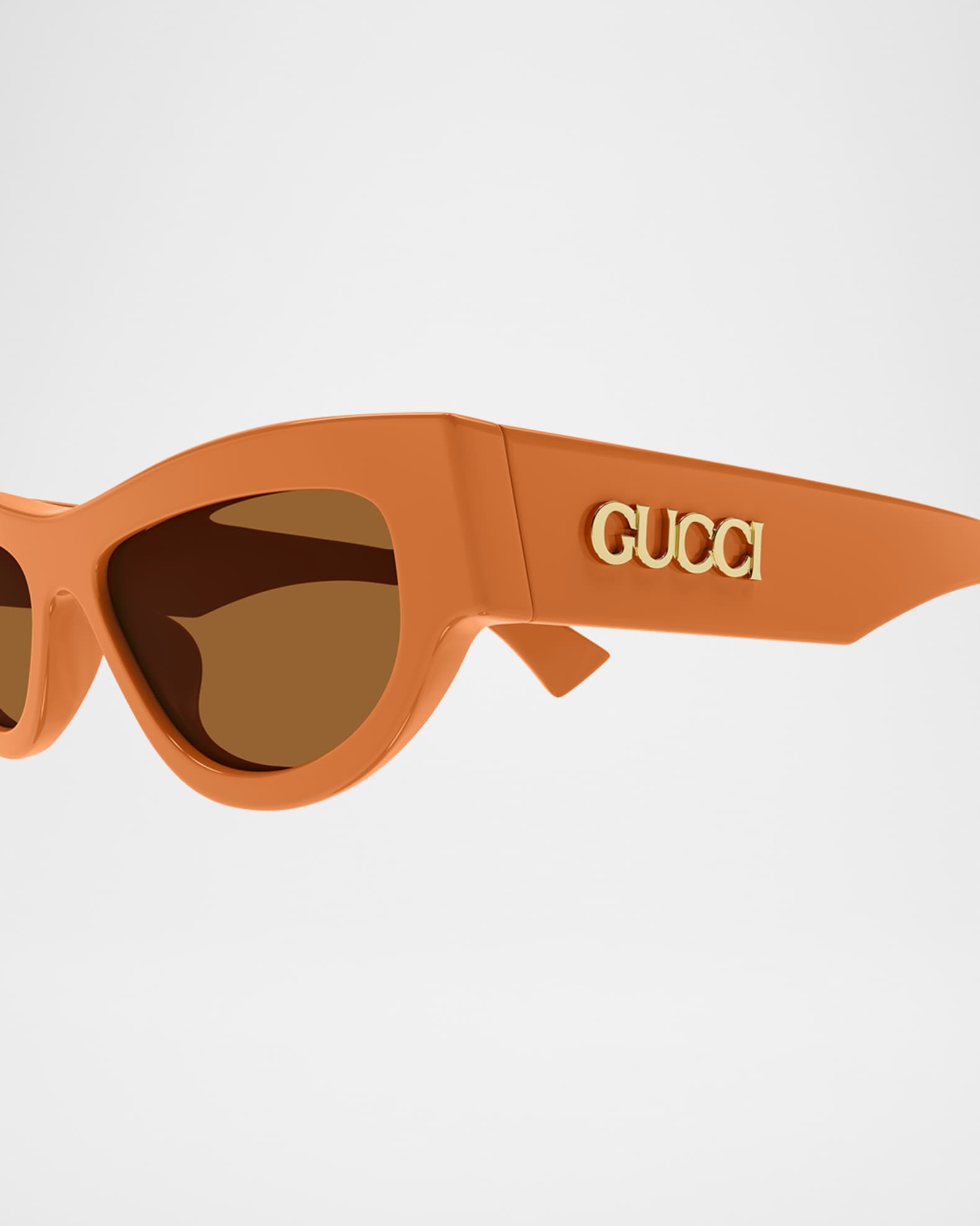 Logo Acetate Cat-Eye Sunglasses 1