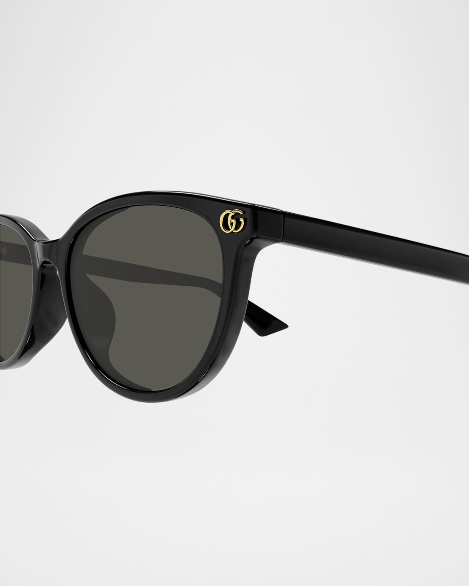 GG Logo Round Acetate Sunglasses 1