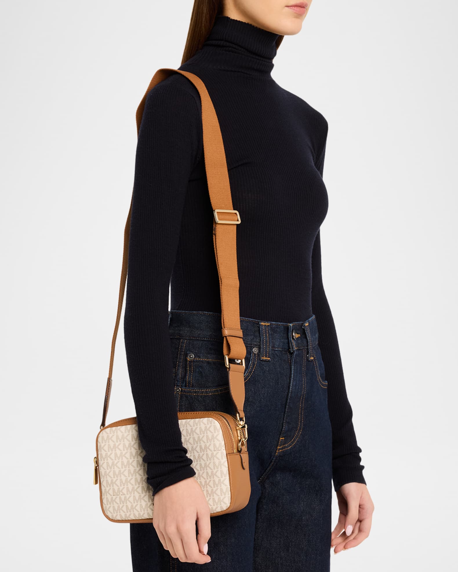 とみぃさん専用BM-B23R MKA-09 セット Bryant Medium Double Zip Camera Crossbody Bag | Neiman Marcus