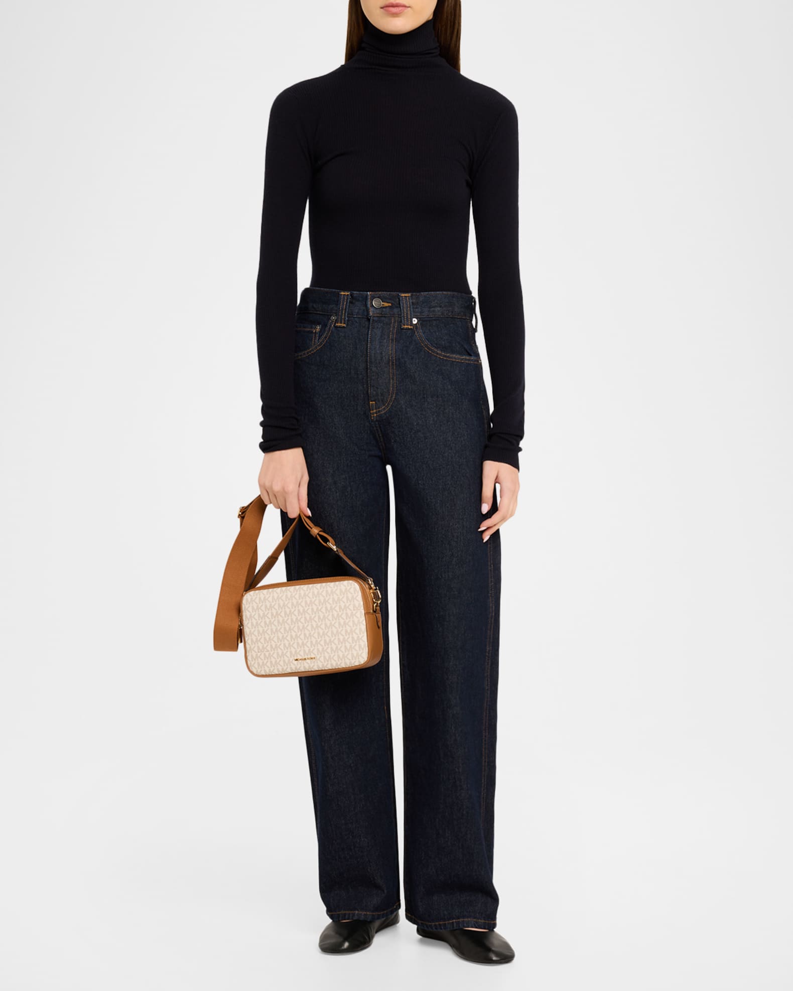 Bryant Medium Double Zip Camera Crossbody Bag | Neiman Marcus