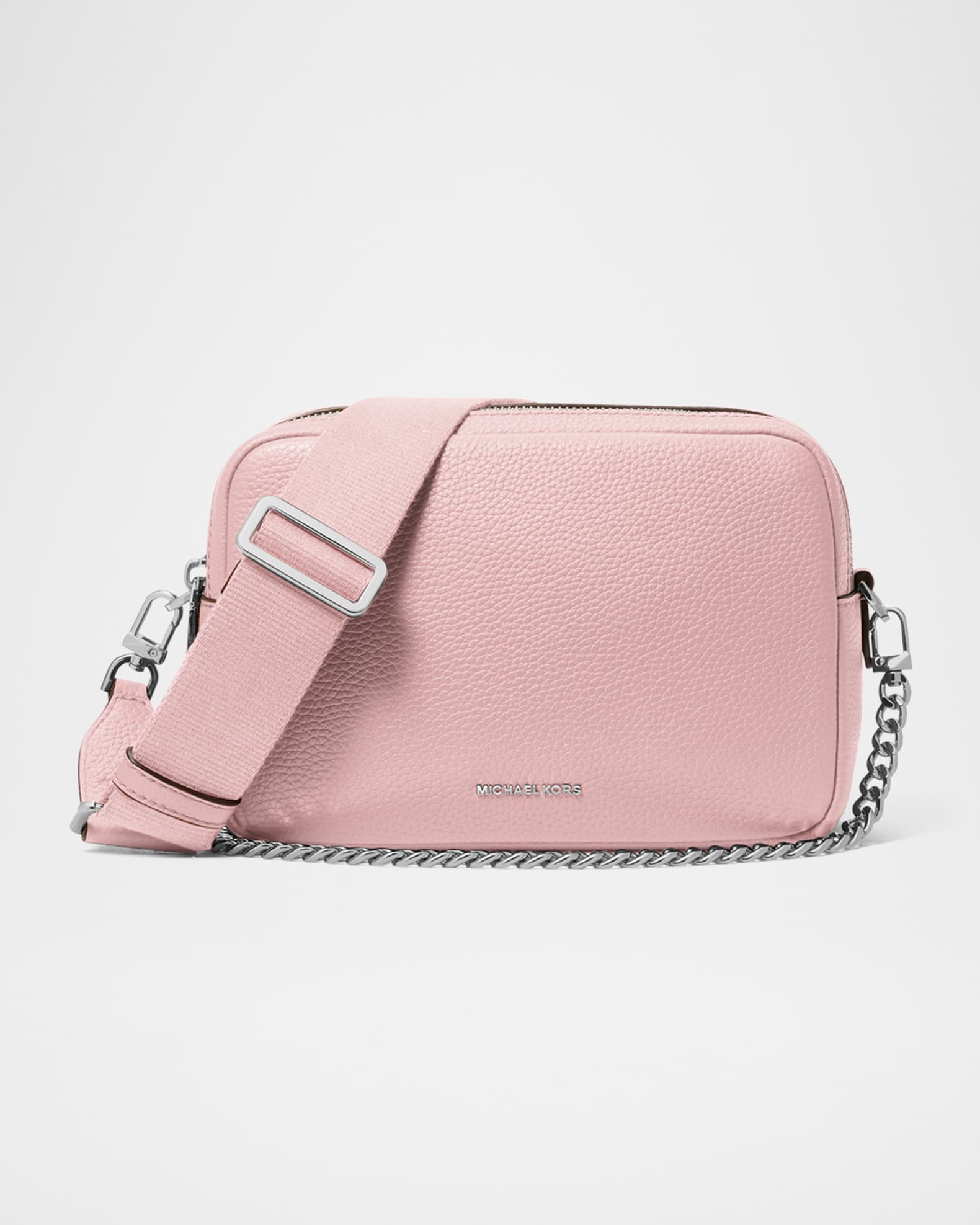 Michael Michael Kors Logo-Lettering Zipped Crossbody Bag