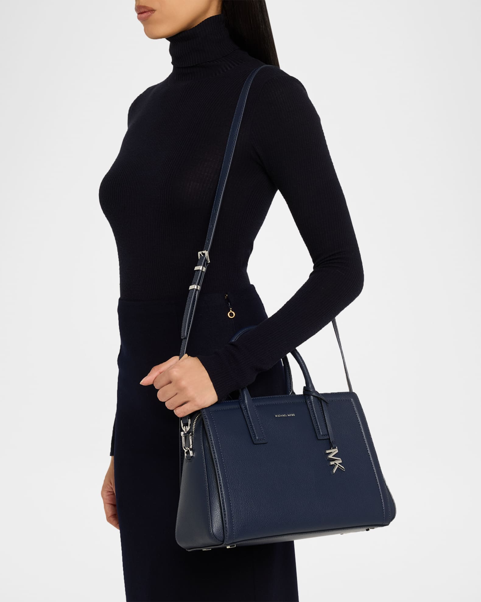 Laila 様 Laila Medium Leather Satchel Bag | Neiman Marcus