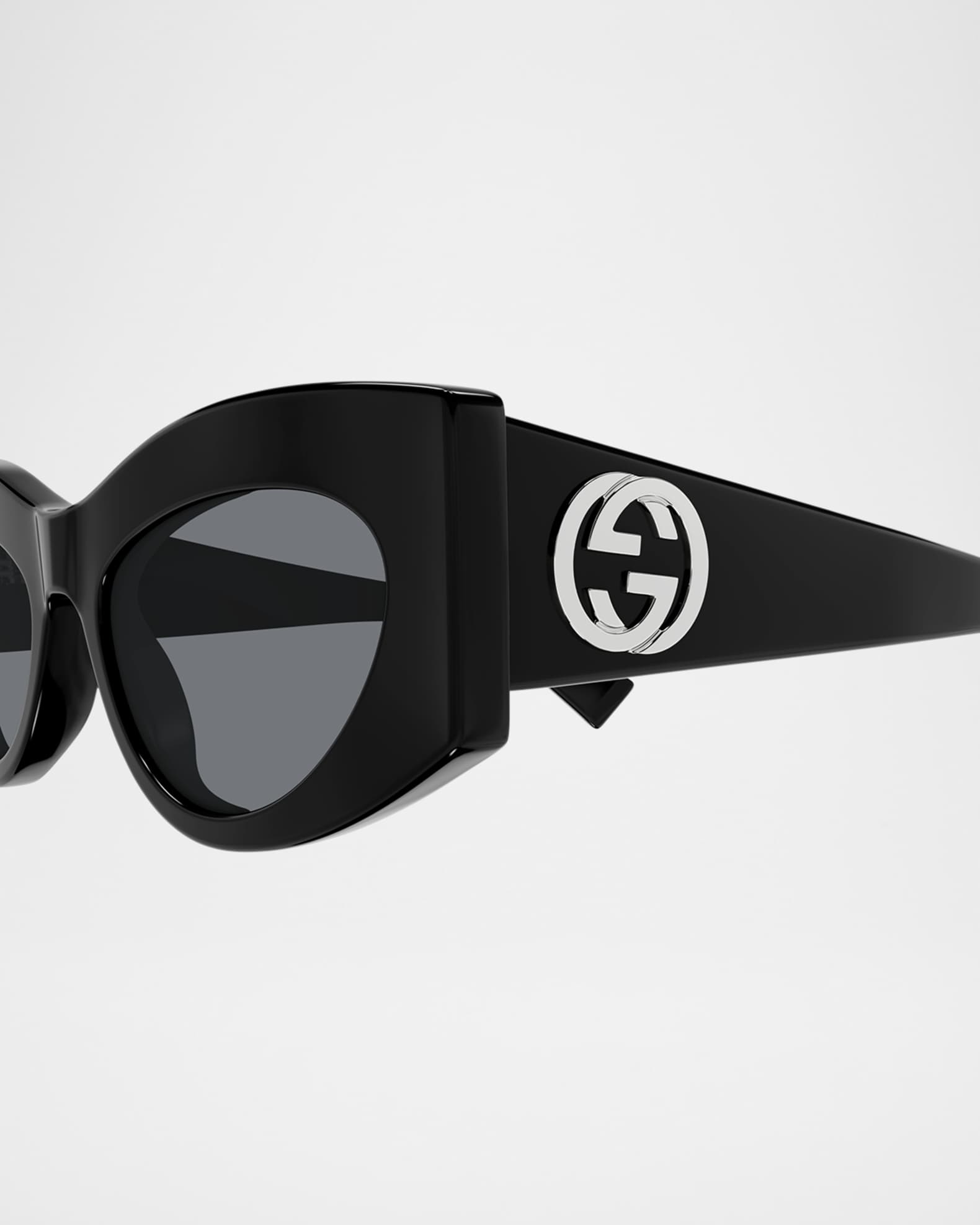 Gucci Cat-Eye Acetate Sunglasses | Neiman Marcus