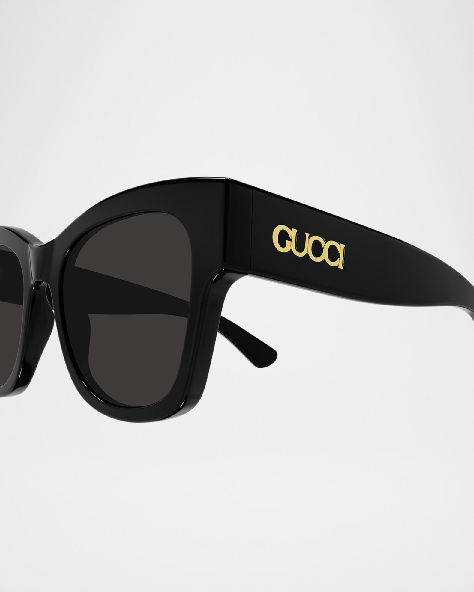 Gucci Butterfly Oversized Acetate Black GG Logo Sunglasses GG0808S Gucci Oversized Acetate Butterfly Sunglasses - Bergdorf Goodman main image 2