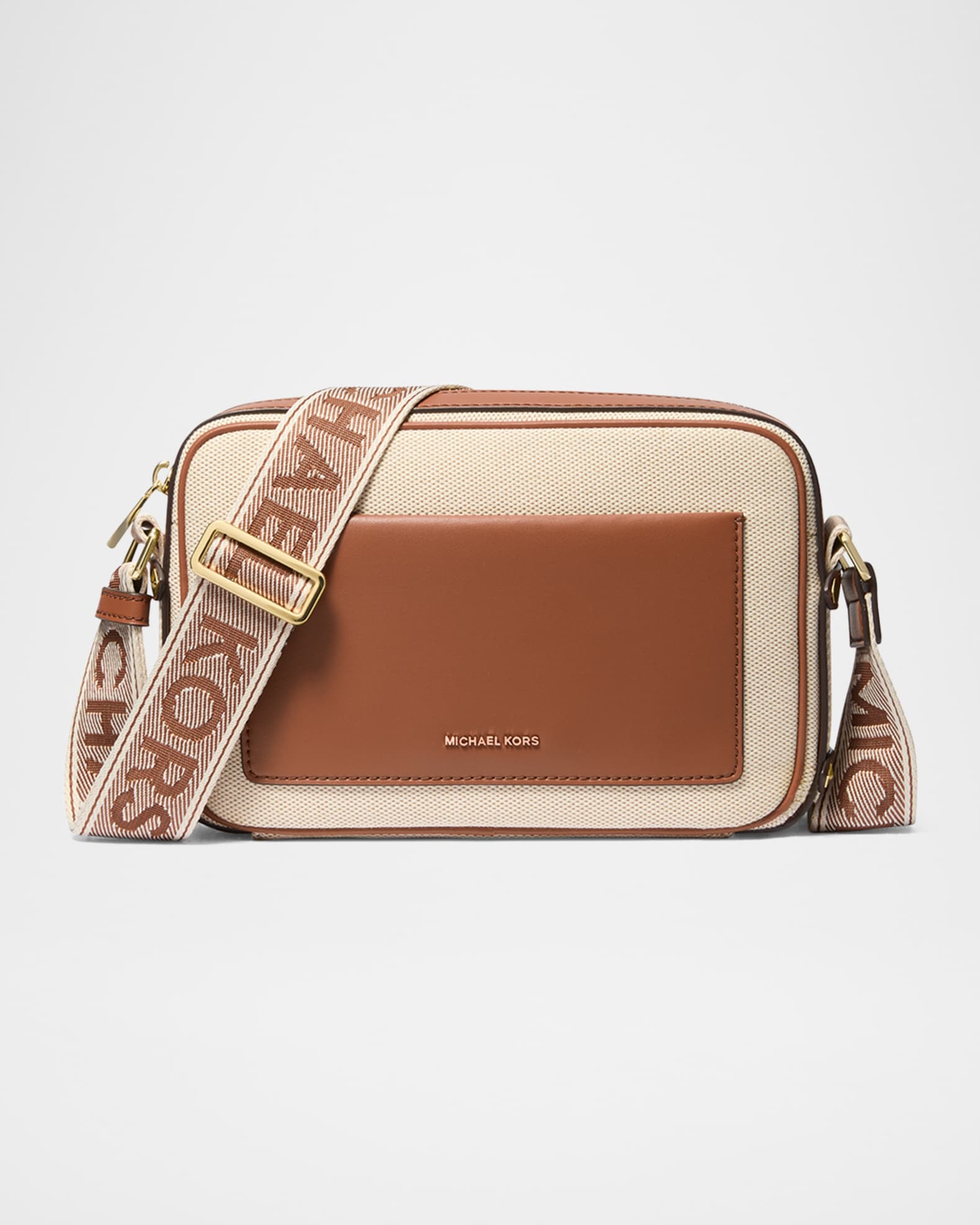 Maeve Large Pocket Canvas Crossbody Bag