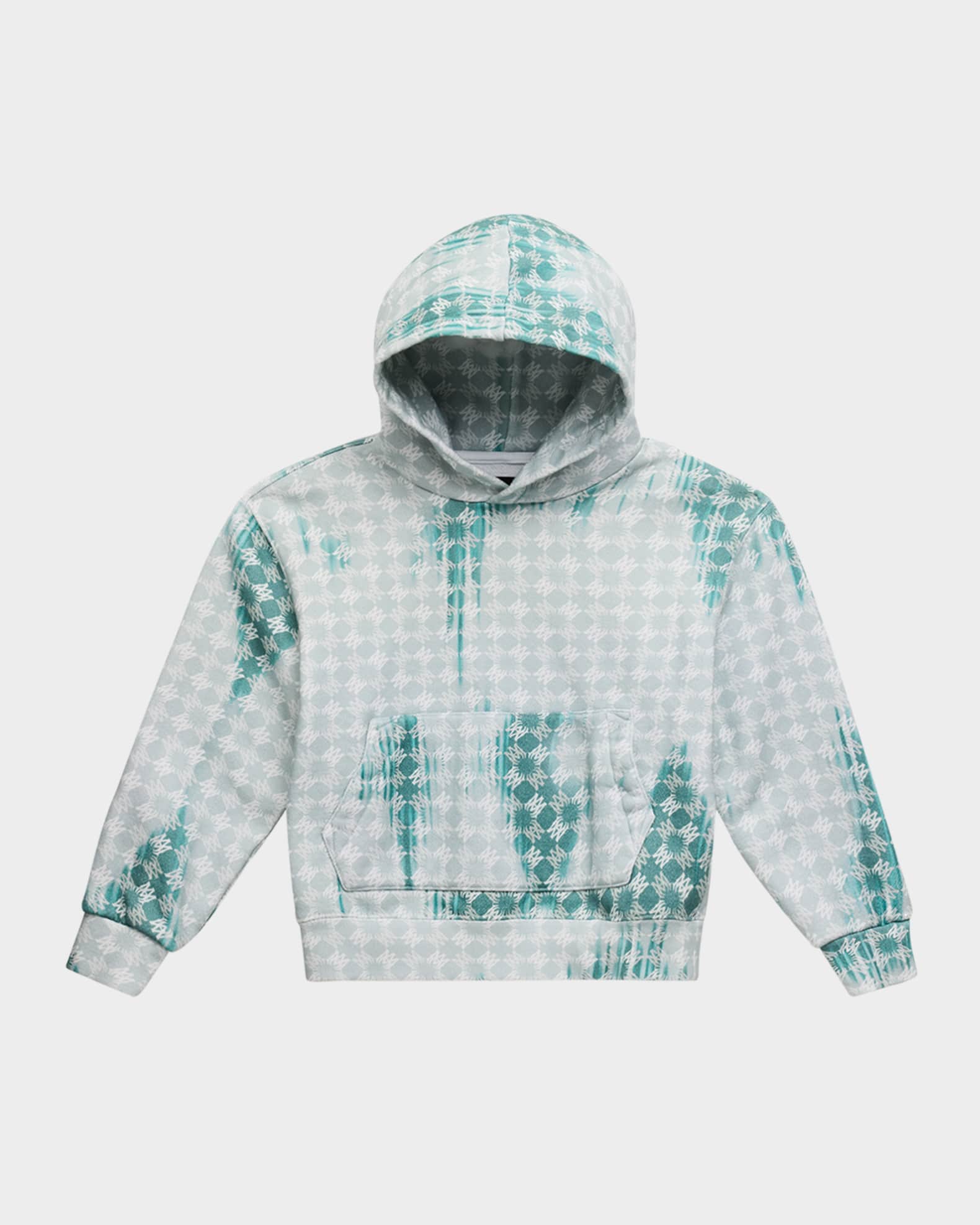 Boy's 4M Embossed Hoodie, Size 4-12 0