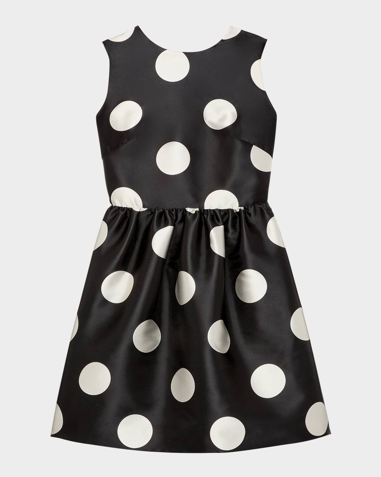 breezy dot cutout bow-back mini dress 0