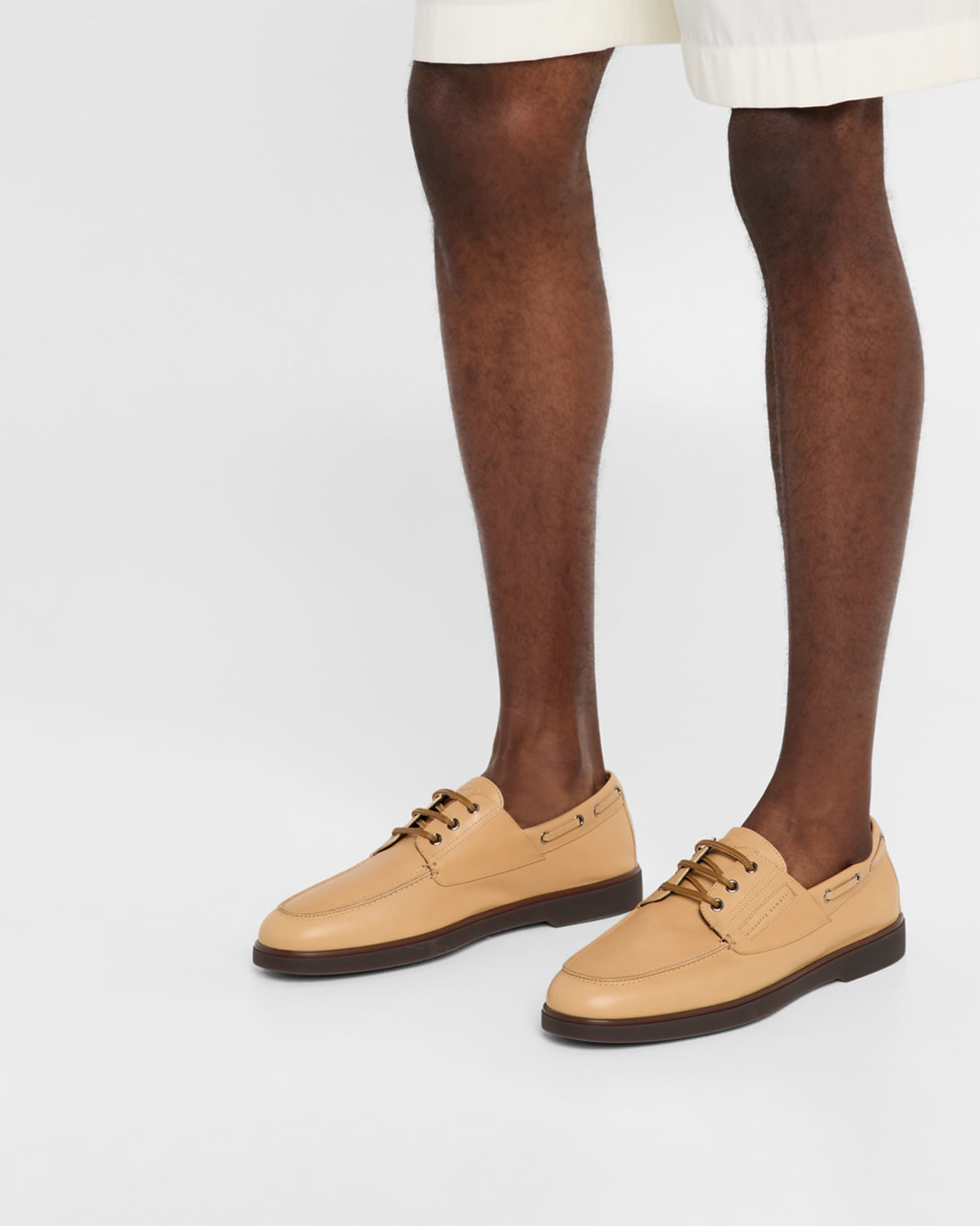 Men's Harbour Leather Boat Shoes 1