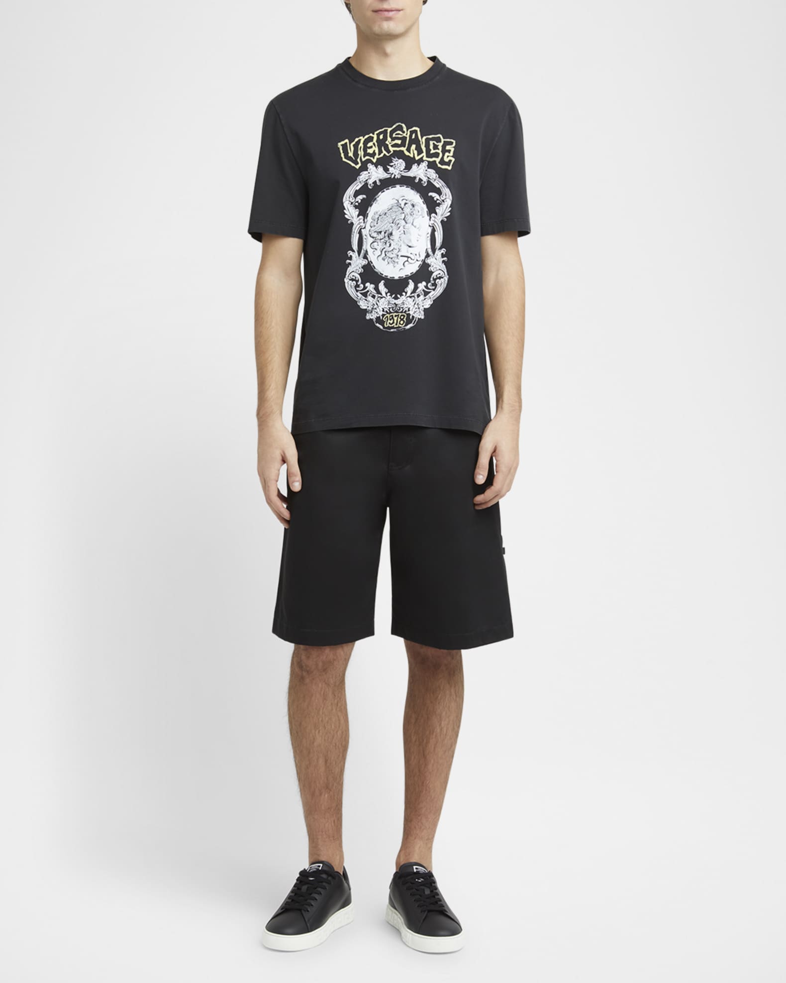 Men's Medusa Gabardine Shorts 1
