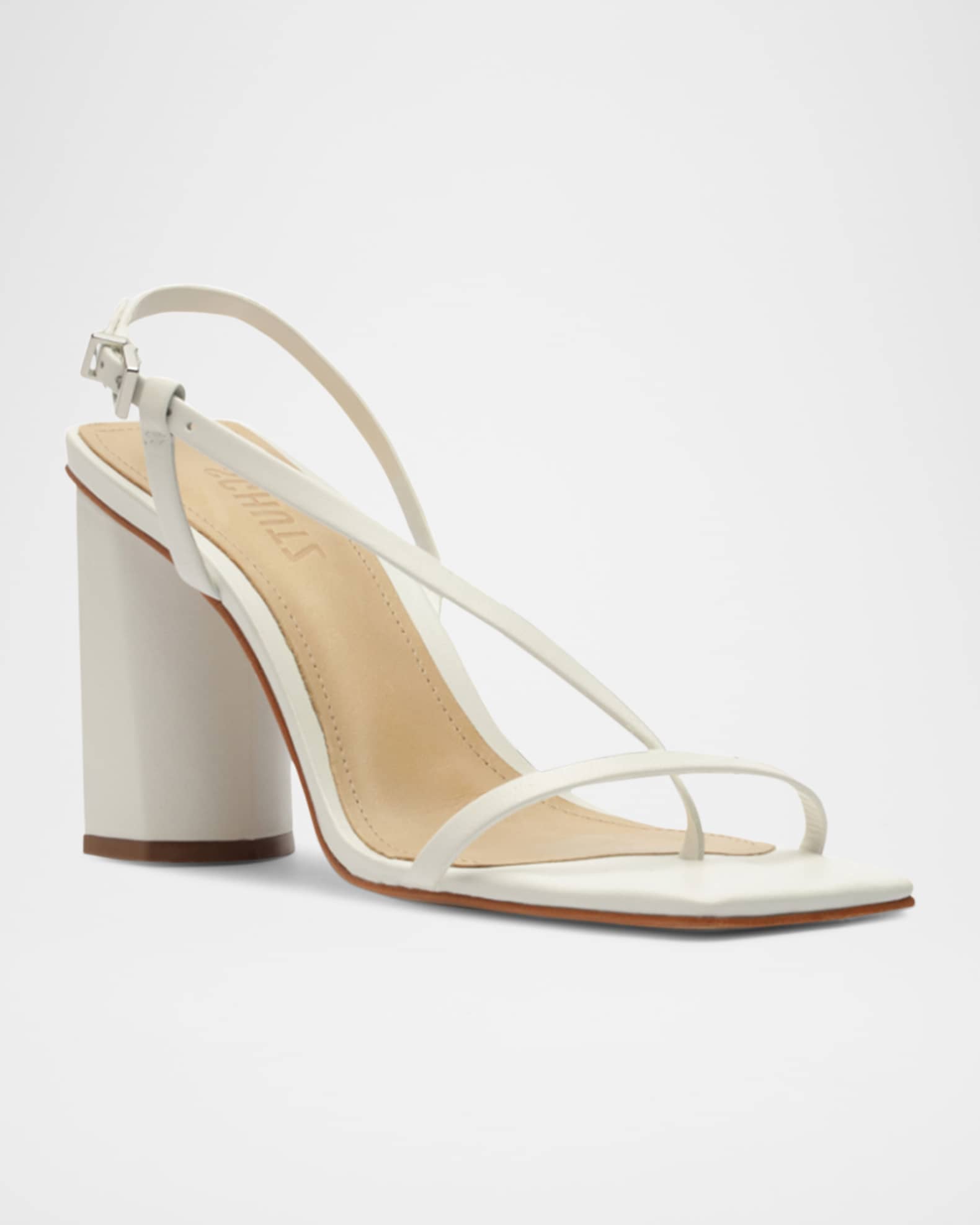Heloise Thong Block-Heel Slingback Sandals 1