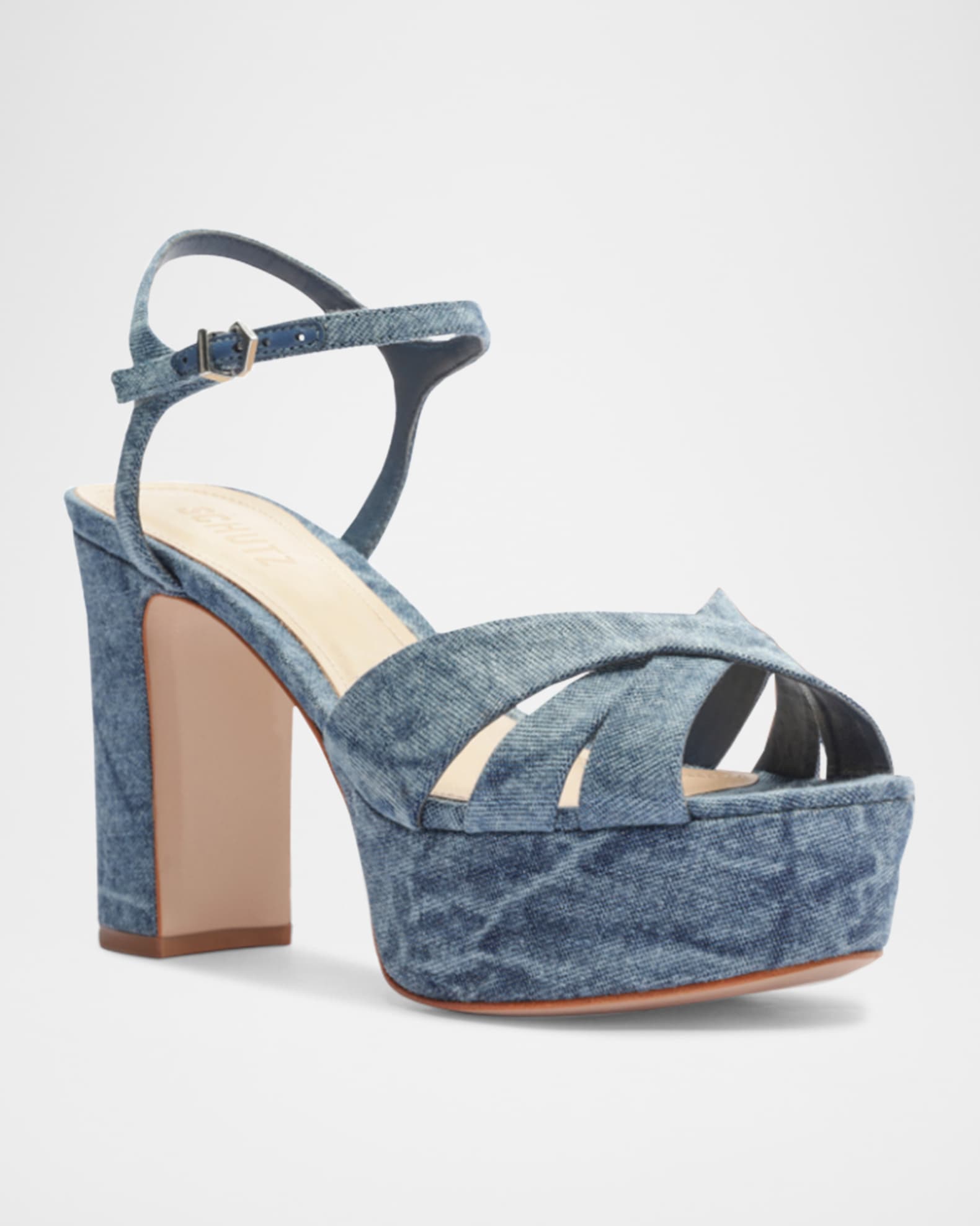Keefa Ankle-Strap Platform Sandals 1