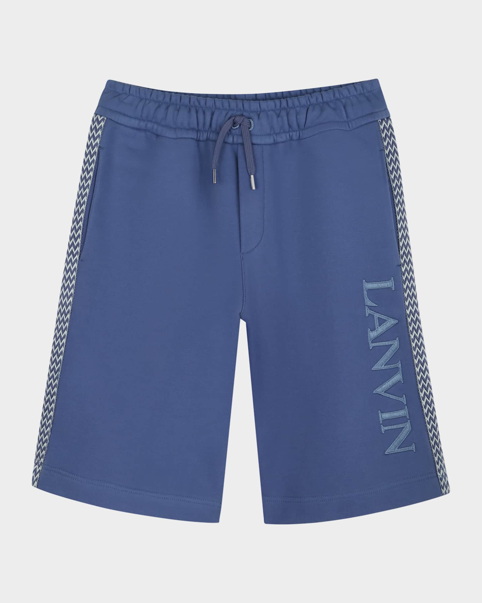 Boy's Curbisme-Trim Bermuda Shorts 0
