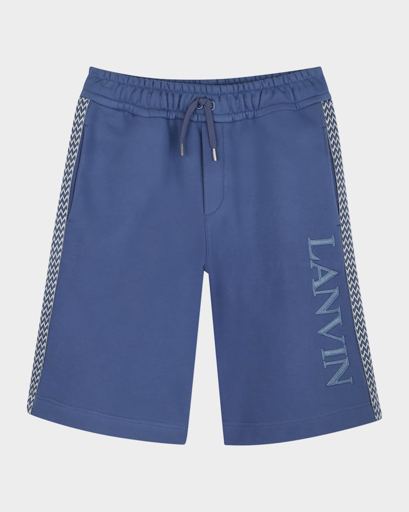 Boy's Curbisme-Trim Bermuda Shorts 0