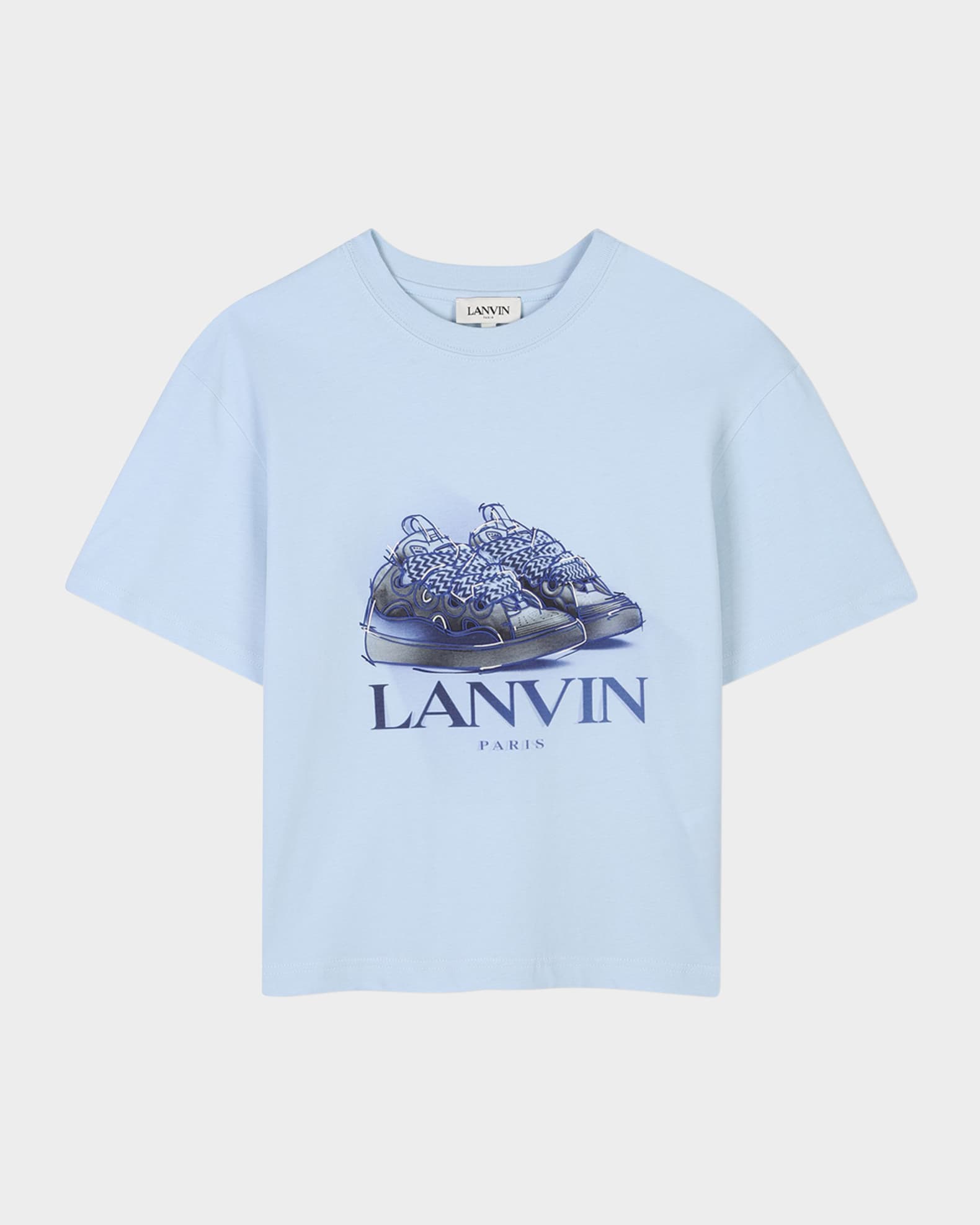 Boy's Curb Sneakers Graphic T-Shirt 0