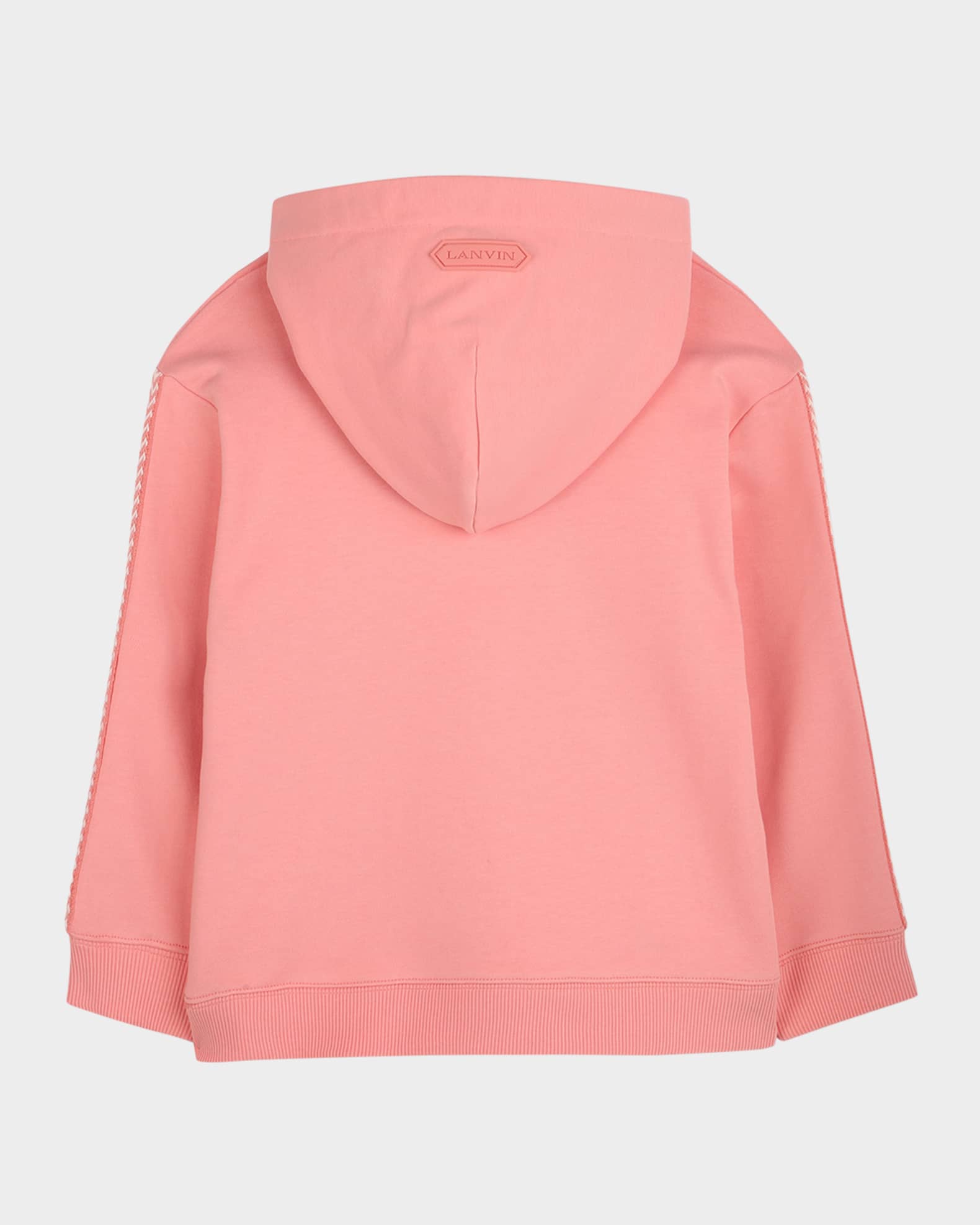Girl's Embroidered Logo-Print Hoodie 1