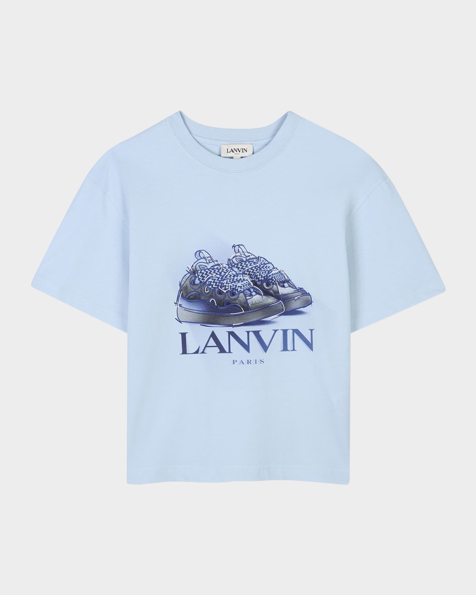 Boy's Curb Sneakers Graphic T-Shirt 0